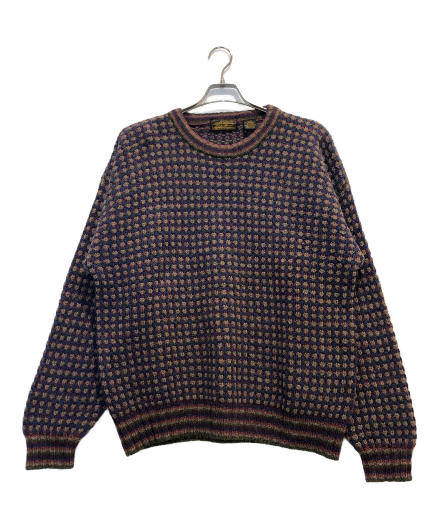中古・古着通販】Eddie Bauer (エディーバウアー) バーズアイニット 