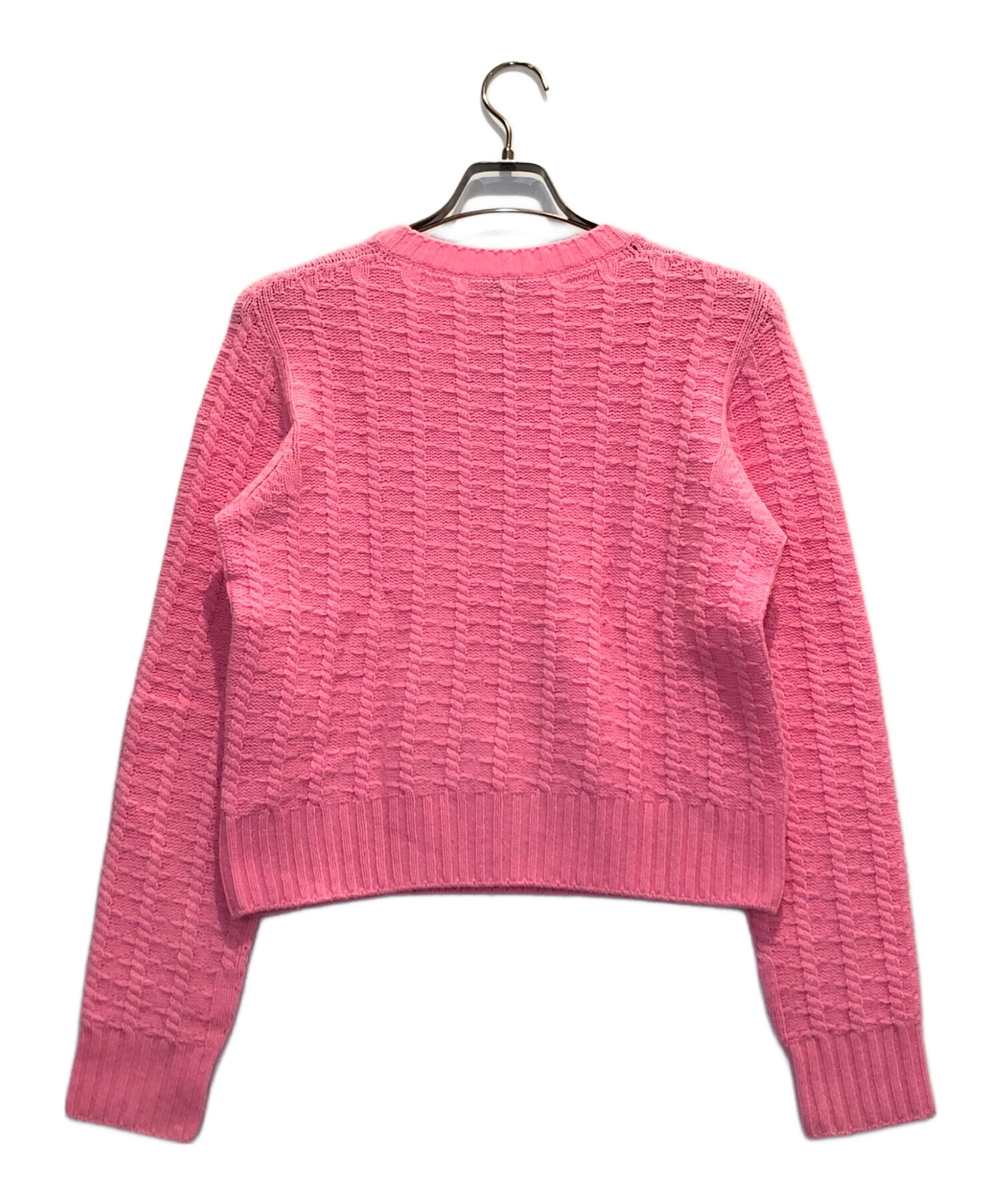 中古・古着通販】CHANEL (シャネル) ウールカシミヤニット ピンク