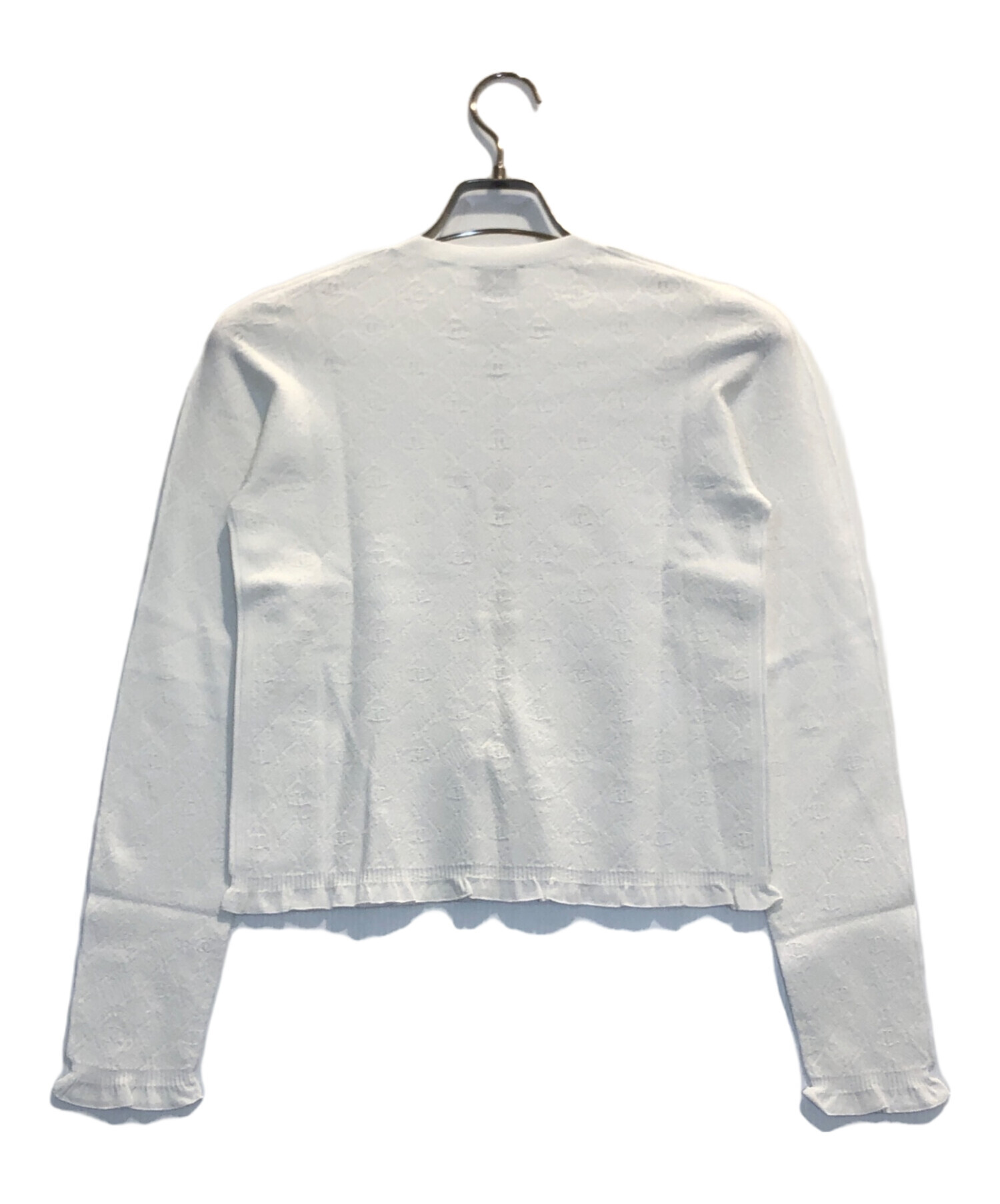 中古・古着通販】CHANEL (シャネル) ココボタンニットカーディガン 