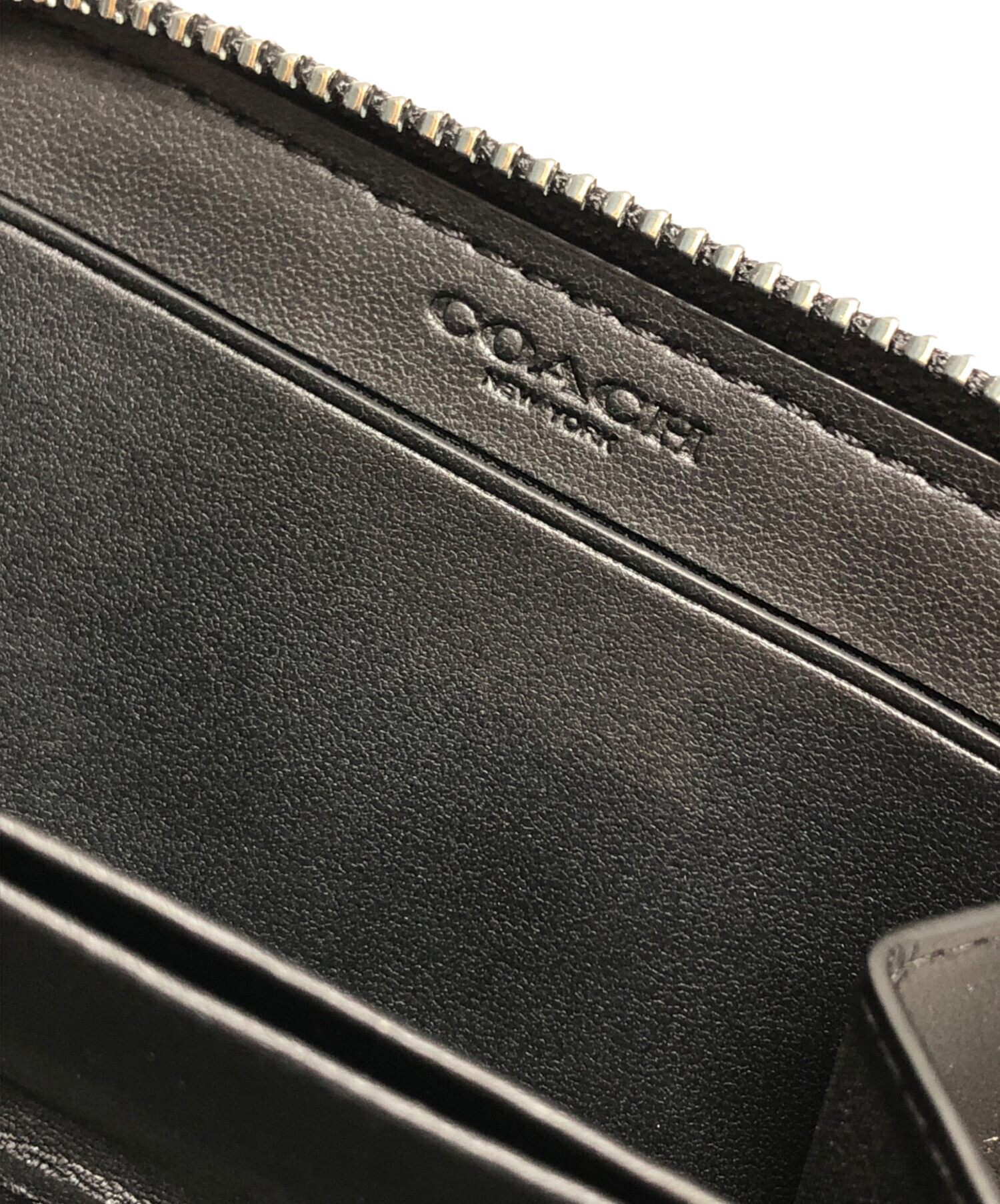 中古・古着通販】COACH (コーチ) スモールジップアラウンドカード
