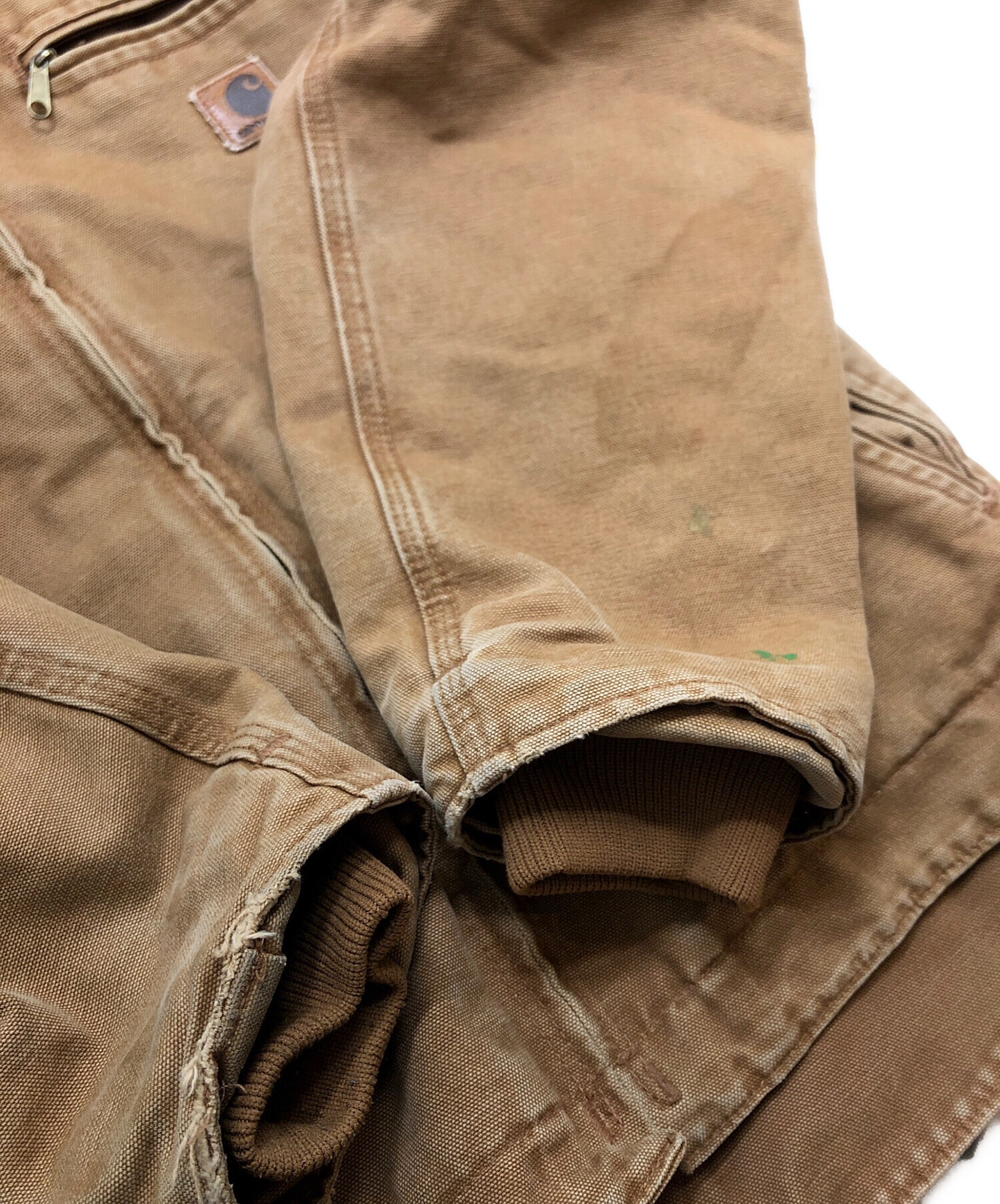 中古・古着通販】CarHartt (カーハート) アクティブパーカー ベージュ 