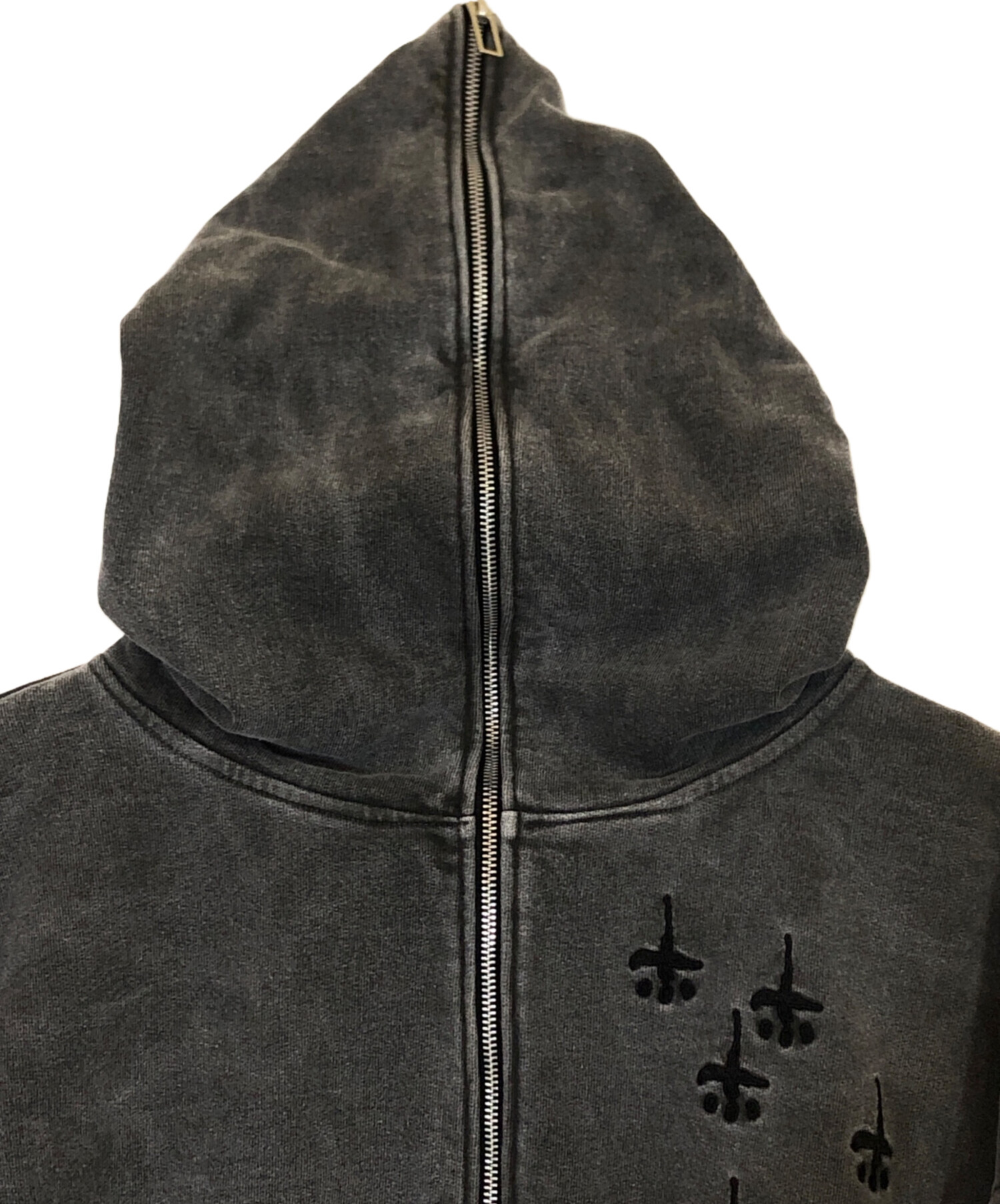 中古・古着通販】CVTVLIST (カタリスト) usual zip hoodie グレー