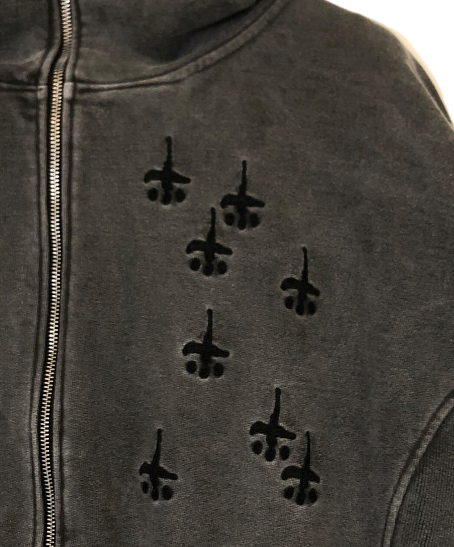 cvtvlist ジップパーカー 中古・古着通販】CVTVLIST (カタリスト) usual zip hoodie グレー