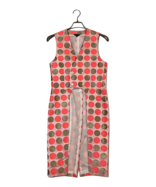 【ロック】コムデギャルソンオムプリュス ドット柄ロングジャケット コムデギャルソンオムプリュス 20SS PE-J076 オルランド期