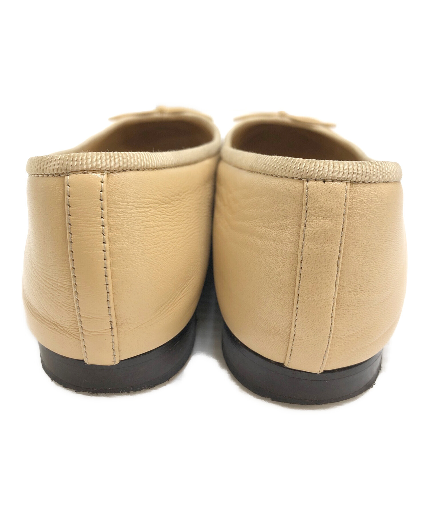 中古・古着通販】CHANEL (シャネル) バレエシューズ ベージュ