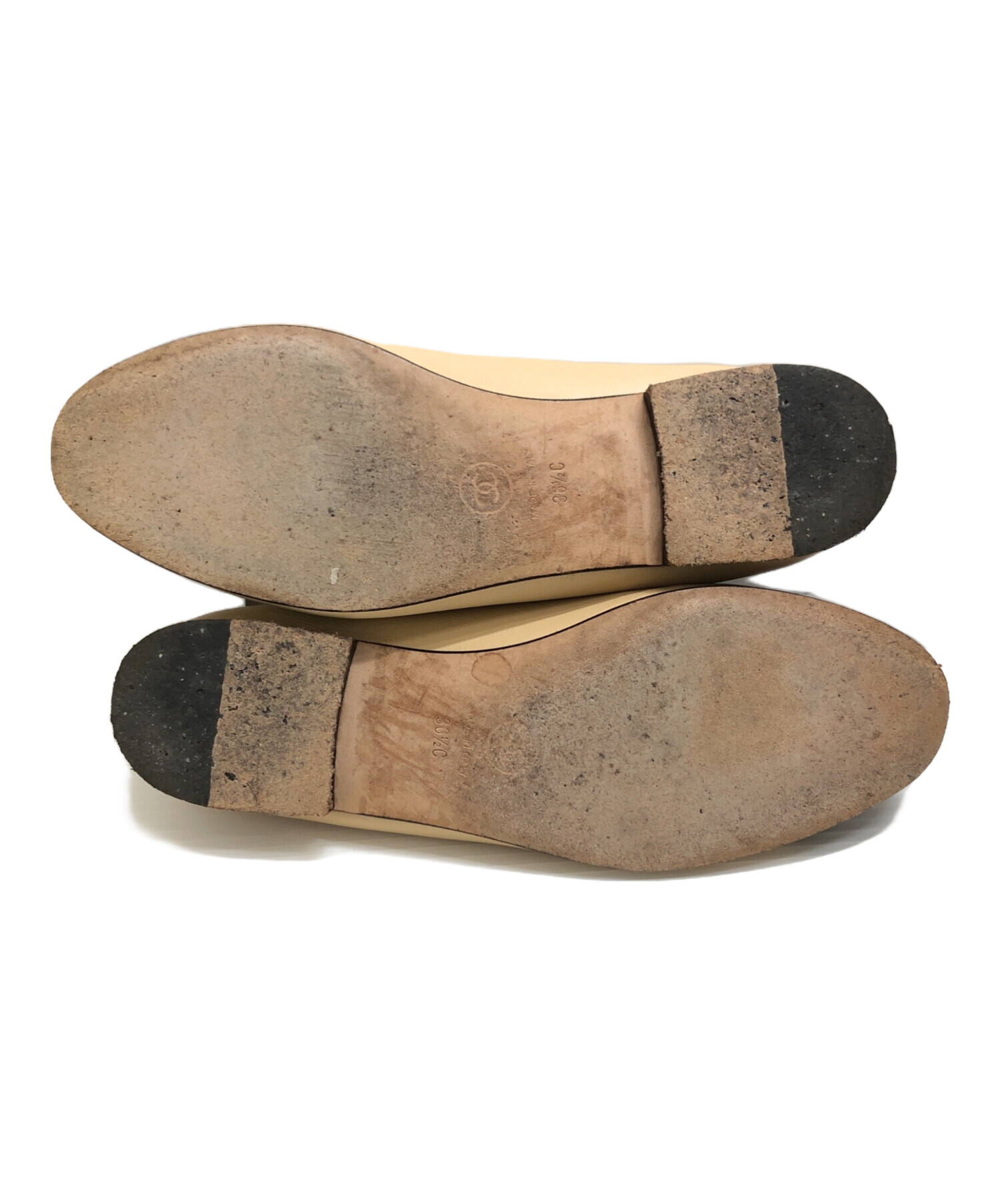 希少 CHANEL シャネル マトラッセ バレエシューズ 35 ベージュ 希少 CHANEL シャネル マトラッセ バレエシューズ 35 ベージュ 希少