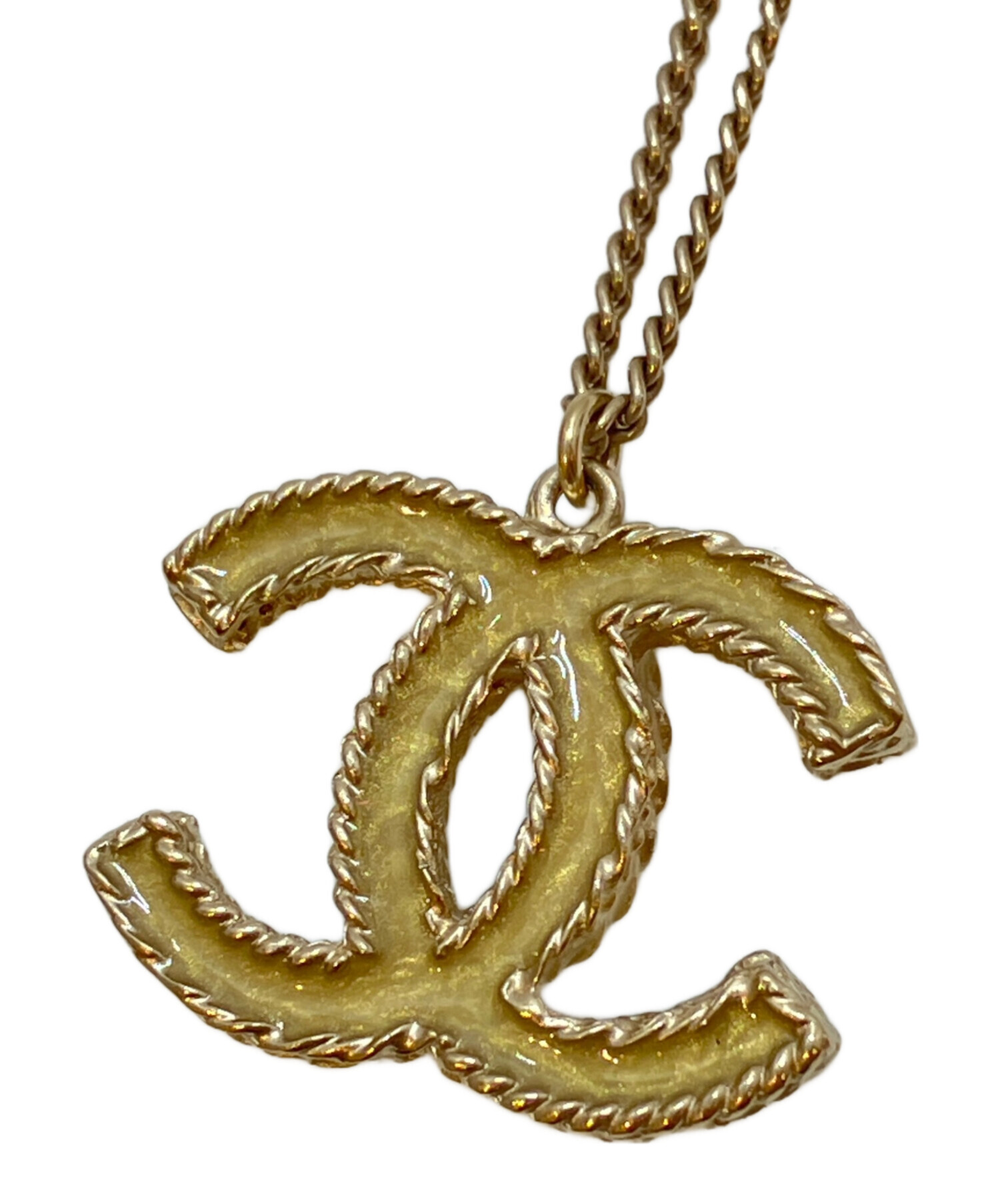 中古・古着通販】CHANEL (シャネル) ココマークラインストーン