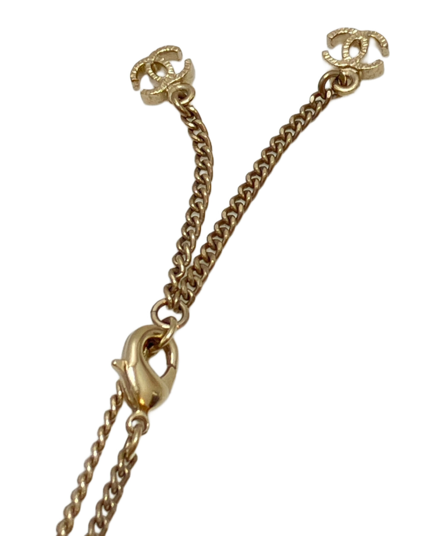 中古・古着通販】CHANEL (シャネル) ココマークラインストーン