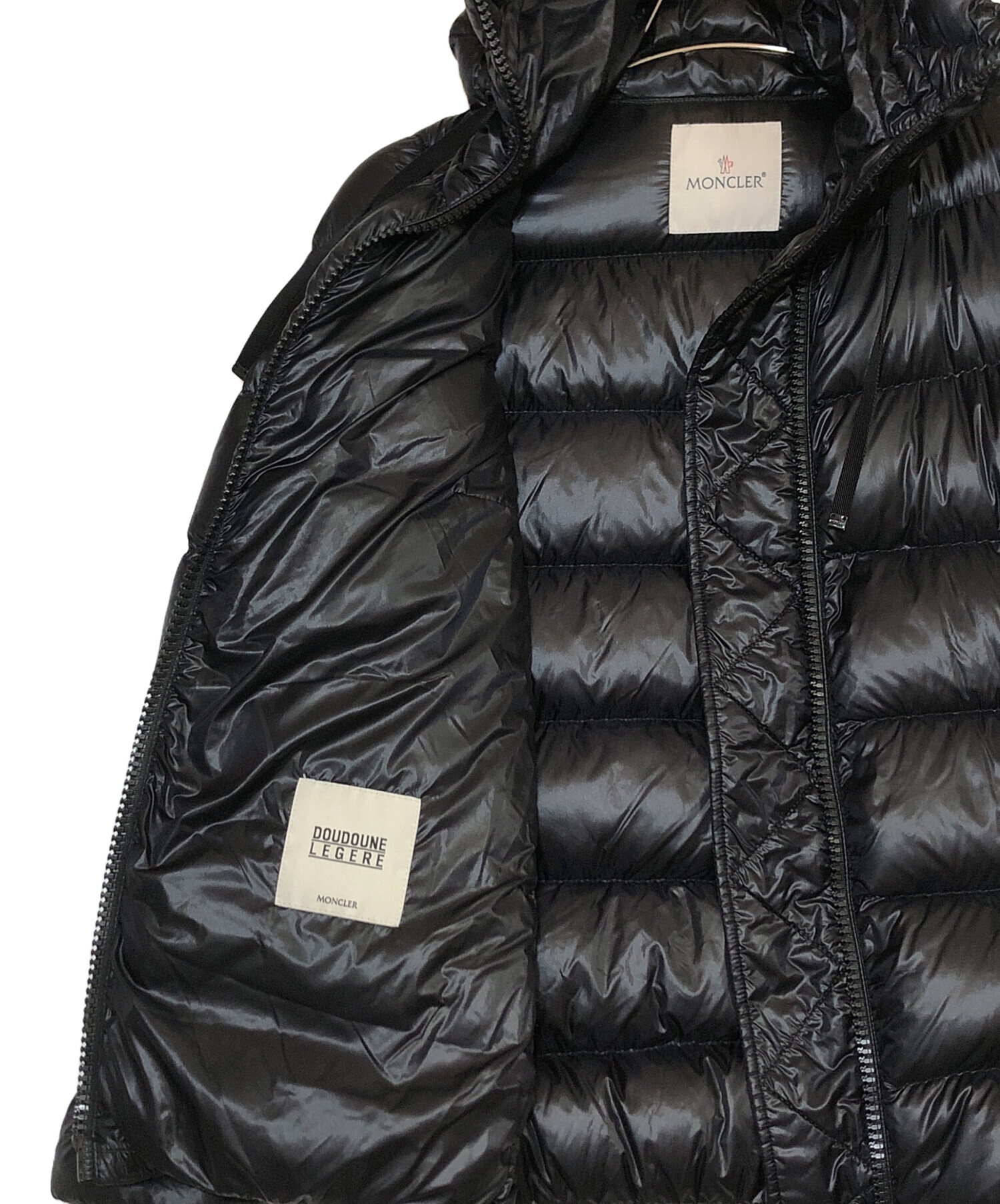 中古・古着通販】MONCLER (モンクレール) ダウンジャケット ブラック 