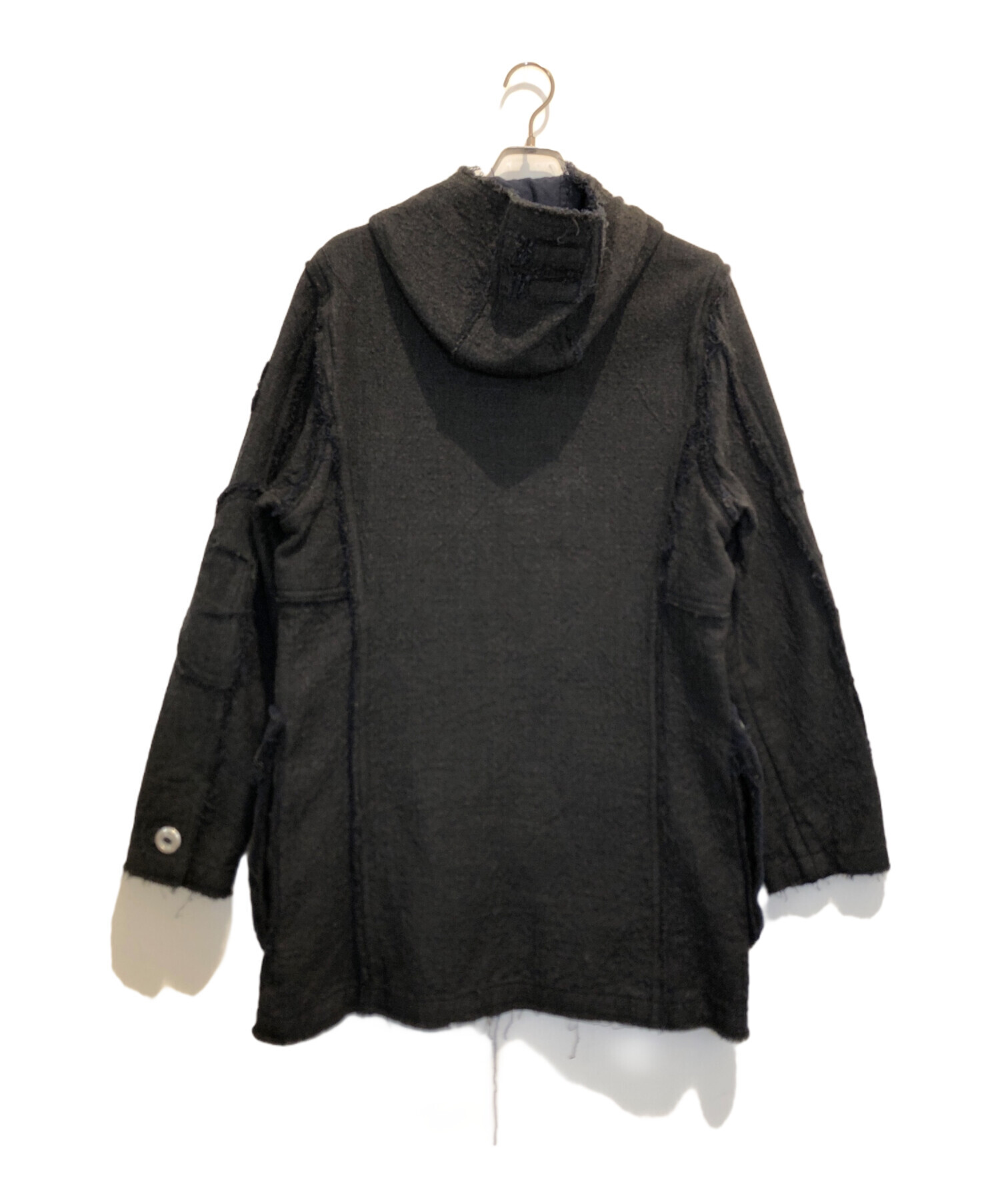 中古・古着通販】NAPAPIJRI (ナパピリ) ウールコート ブラック サイズ 