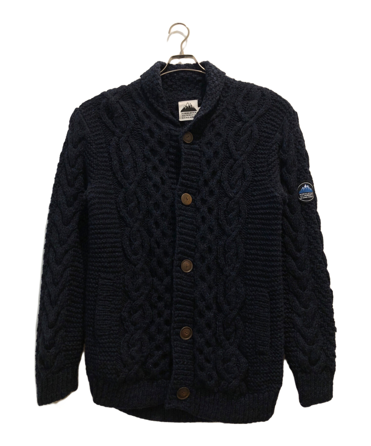 未使用　HIMALAYAN CLIMBER'S HAND-KNIT　カーディガン 中古・古着通販】HIMALAYAN CLIMBER'S HAND-KNIT (ヒマラヤン