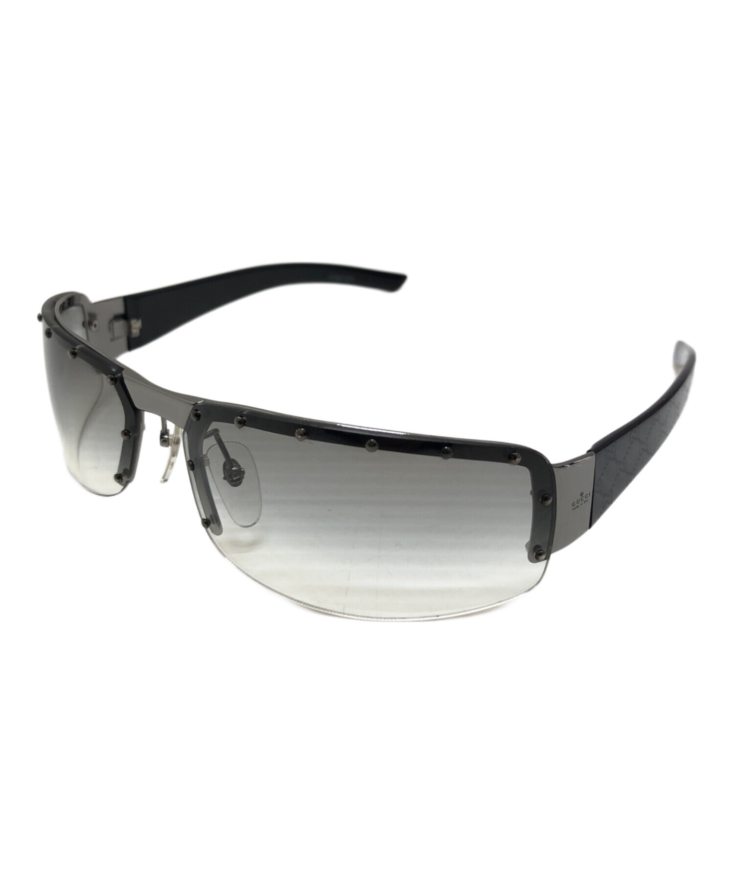 中古・古着通販】GUCCI (グッチ) スタッズサングラス サイズ:70□14