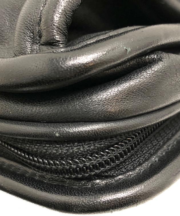 中古・古着通販】TUMI (トゥミ) レザーショルダーバッグ ブラック