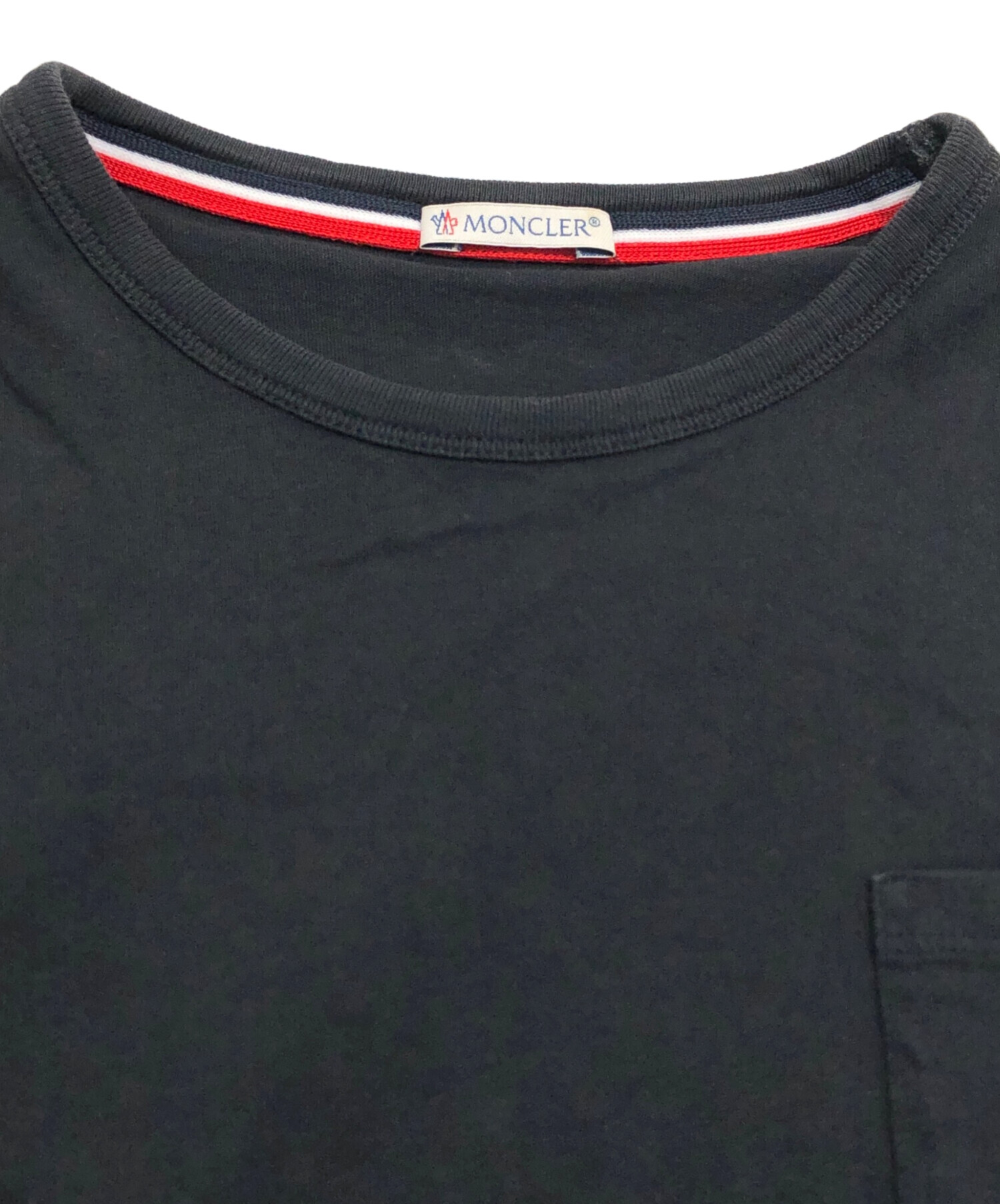 中古・古着通販】MONCLER (モンクレール) MAGLIA T-SHIRT ブラック 