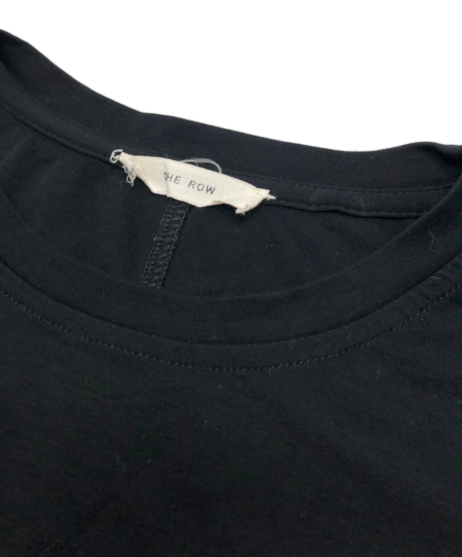 中古・古着通販】THE ROW (ザ ロウ) クルーネックTシャツ ブラック