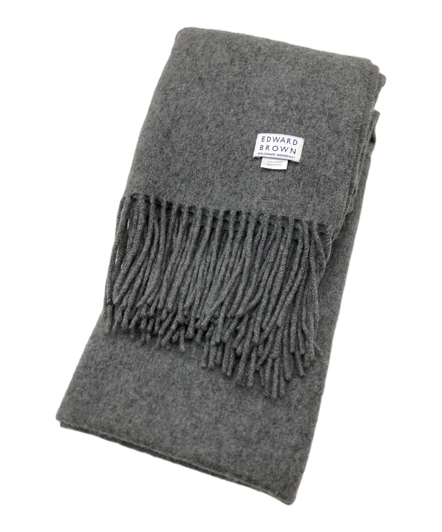 中古・古着通販】EDWARD BROWN (エドワードブラウン) カシミヤマフラー