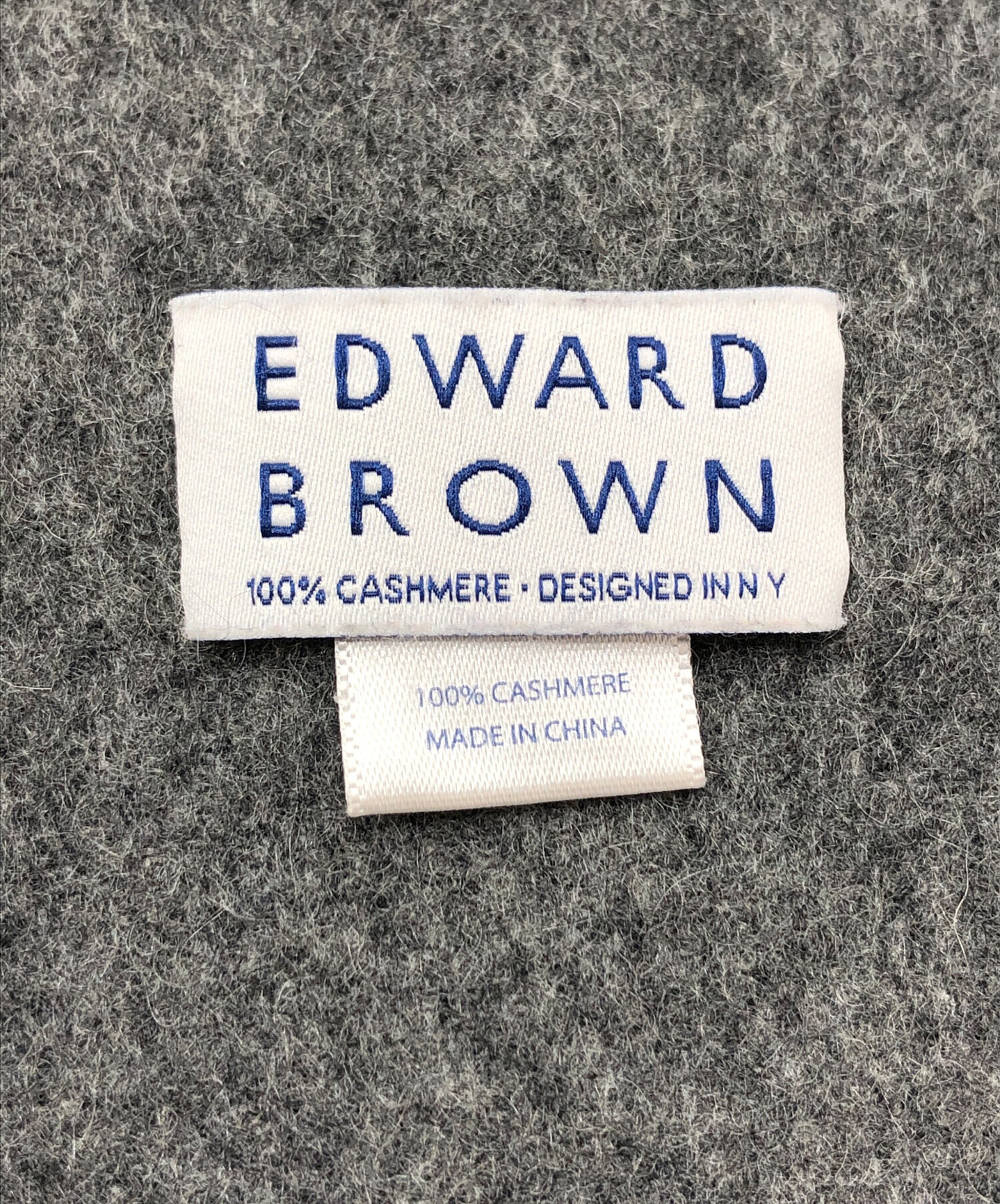中古・古着通販】EDWARD BROWN (エドワードブラウン) カシミヤマフラー