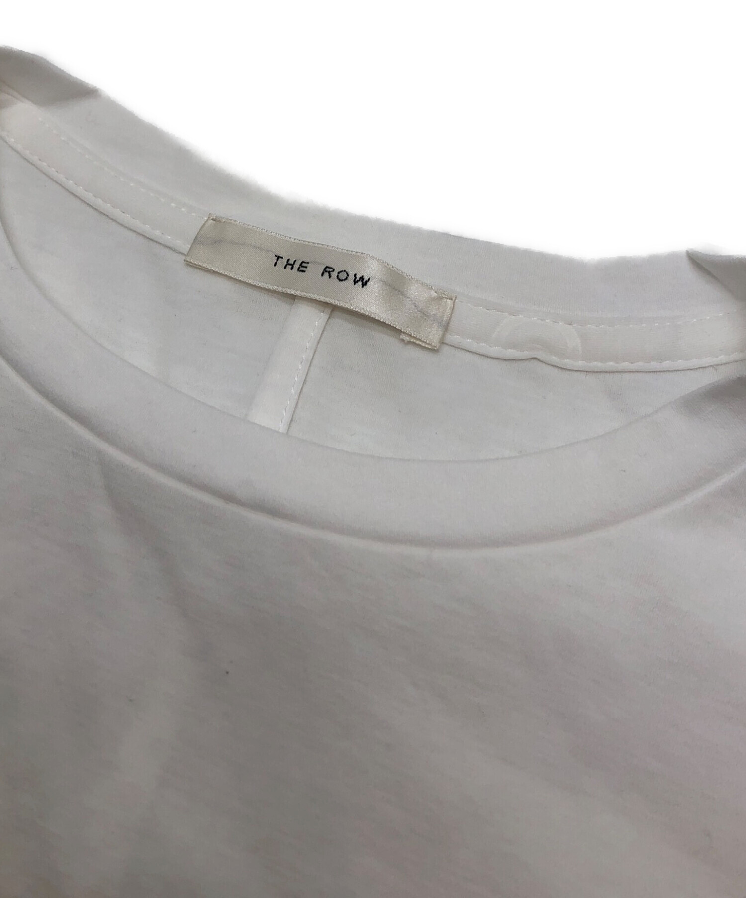 中古・古着通販】THE ROW (ザ ロウ) Wesler コットン トップ ホワイト