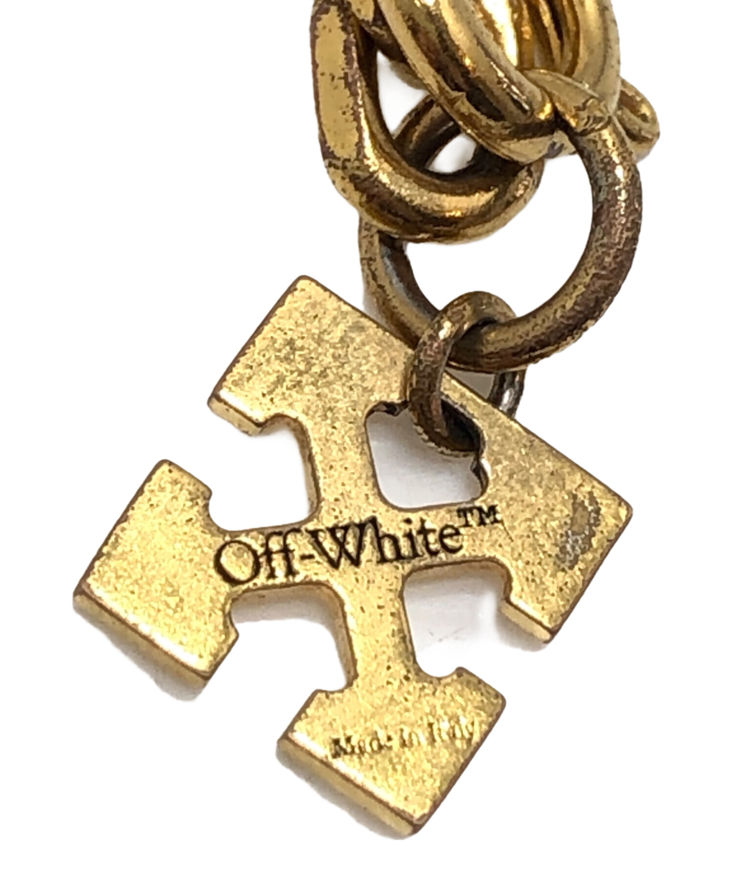 中古・古着通販】OFFWHITE (オフホワイト) アローチェーンブレスレット