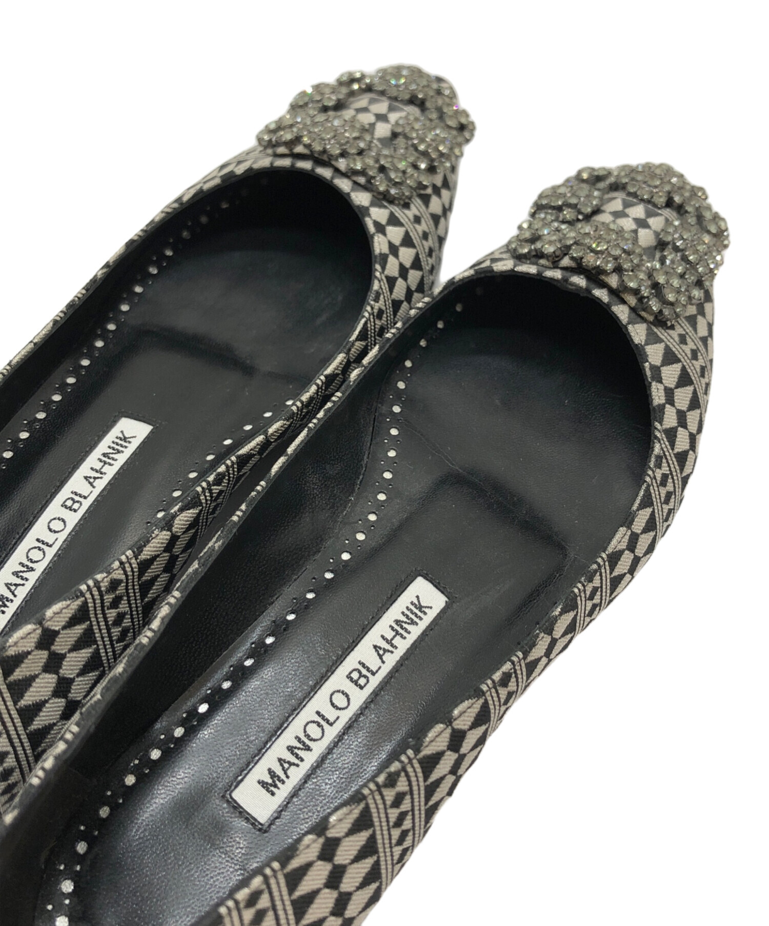 MANOLO BLAHNIKマノロブラニクCAROLYNE ネイビーused美品 MANOLO BLAHNIK マノロブラニク ミュール MAYSALE SUEDE DAIM 050