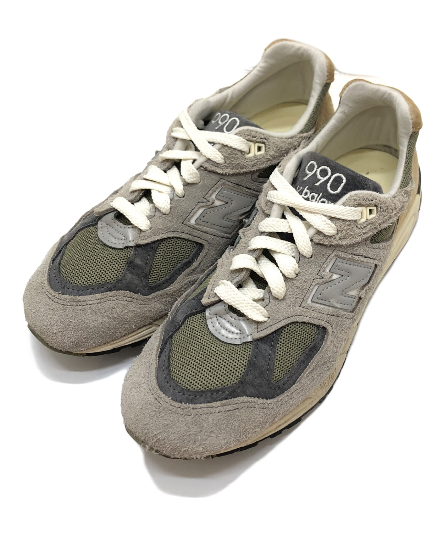 中古・古着通販】NEW BALANCE (ニューバランス) 990V2 グレー サイズ 