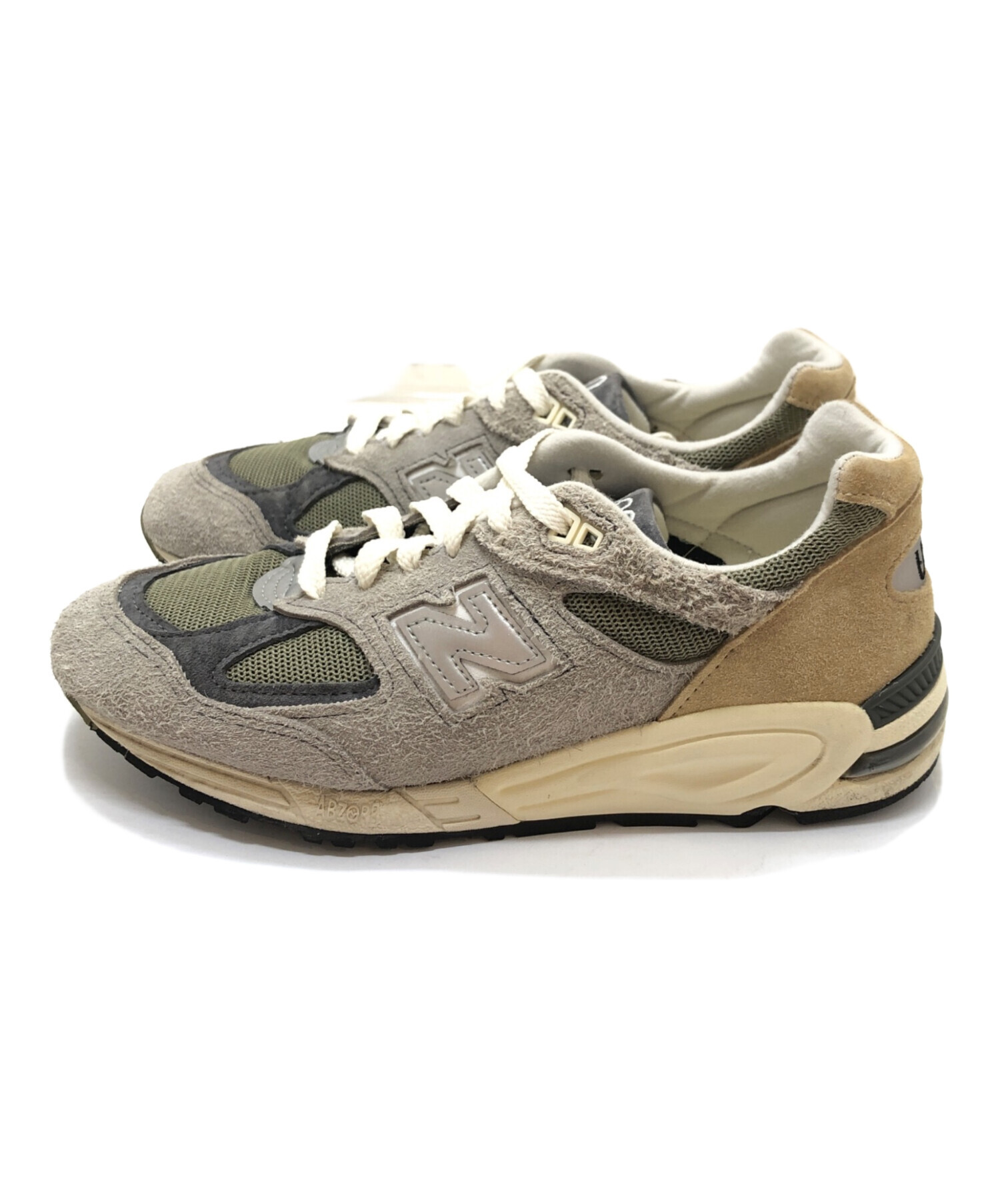 中古・古着通販】NEW BALANCE (ニューバランス) 990V2 グレー サイズ 