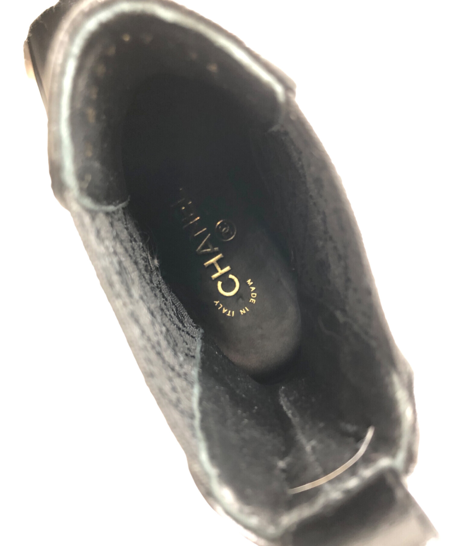 中古・古着通販】CHANEL (シャネル) ココマークサイドゴアショート