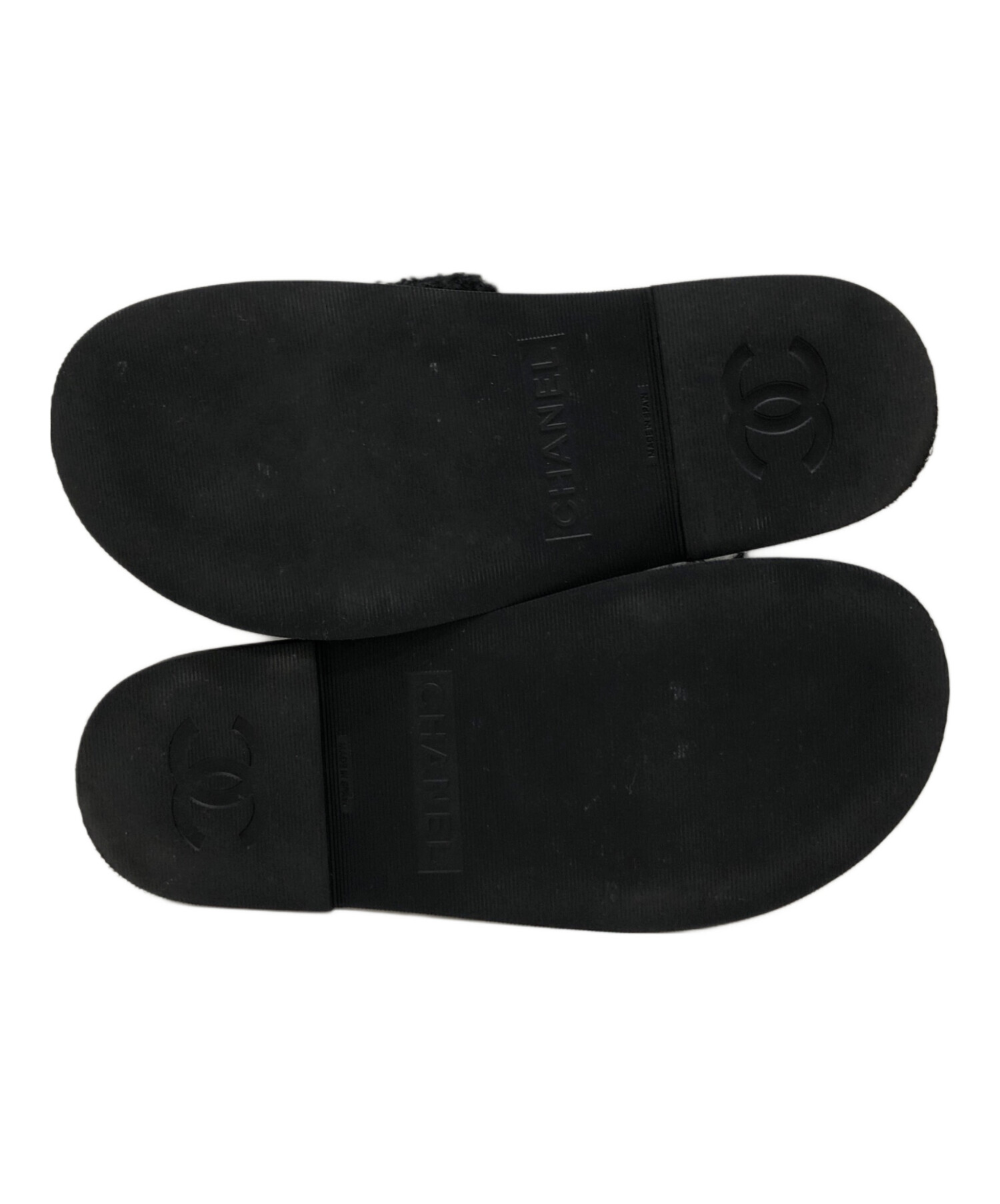 中古・古着通販】CHANEL (シャネル) パールデザインココマークサンダル