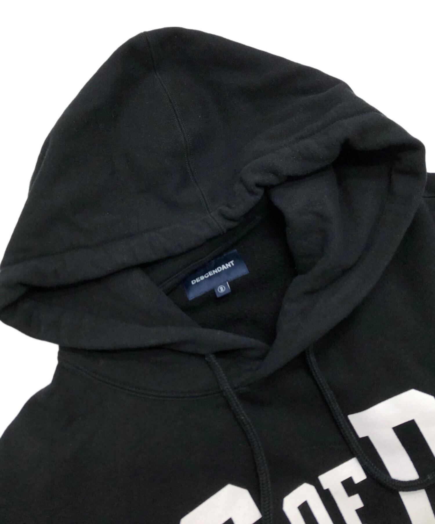 中古・古着通販】DESCENDANT (ディセンダント) SONS HOODIE ブラック