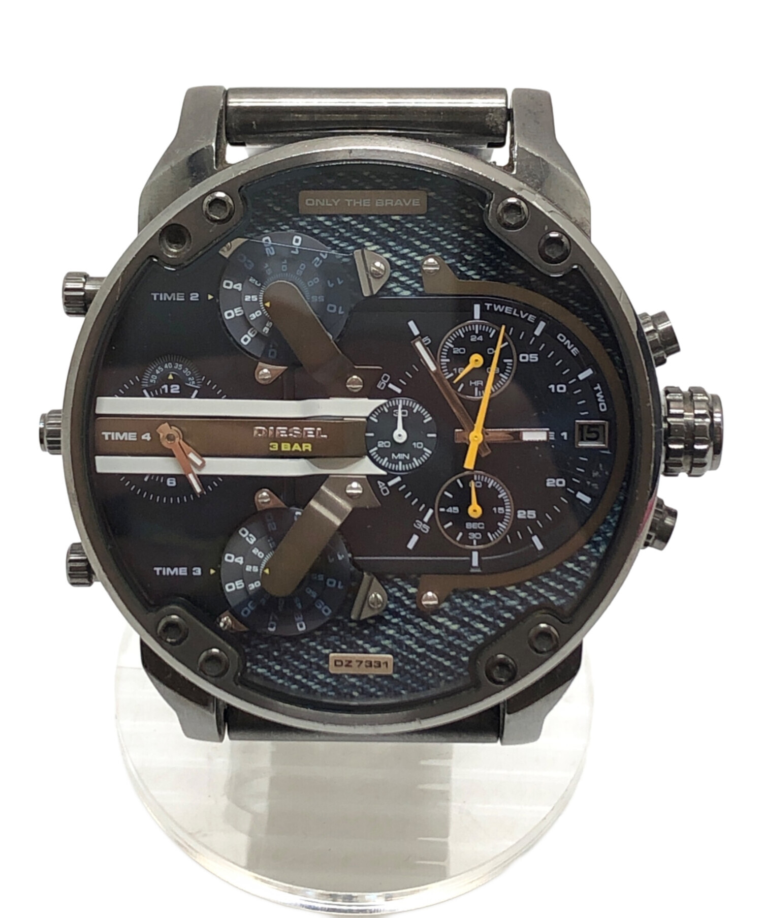 DIESEL時計 中古・古着通販】DIESEL (ディーゼル) 腕時計 インディゴ サイズ:表記