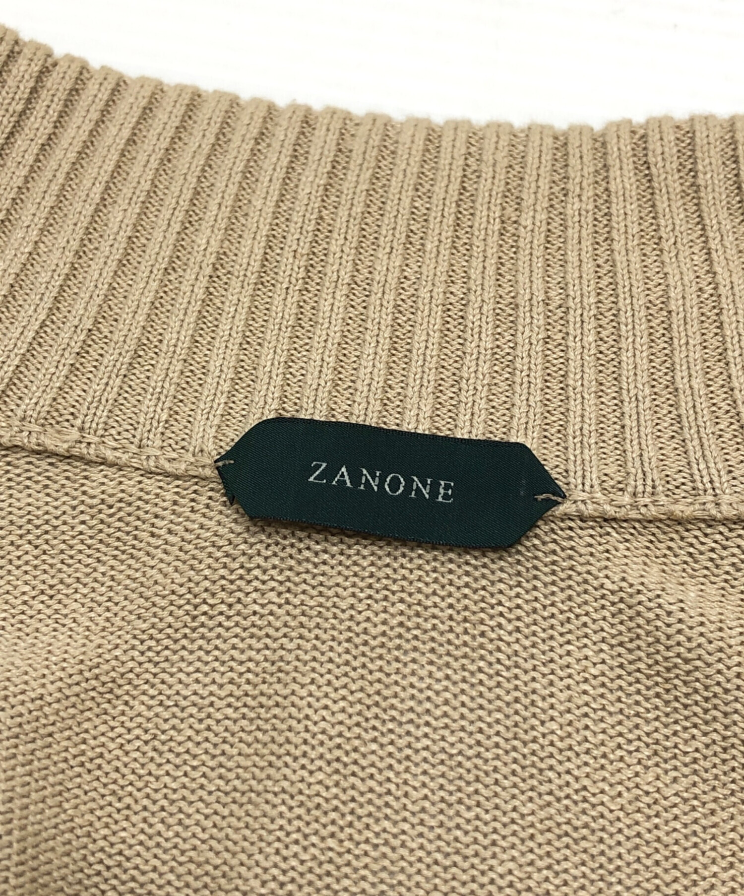 中古・古着通販】Zanone (ザノーネ) リネンコットンスタンドカラー 