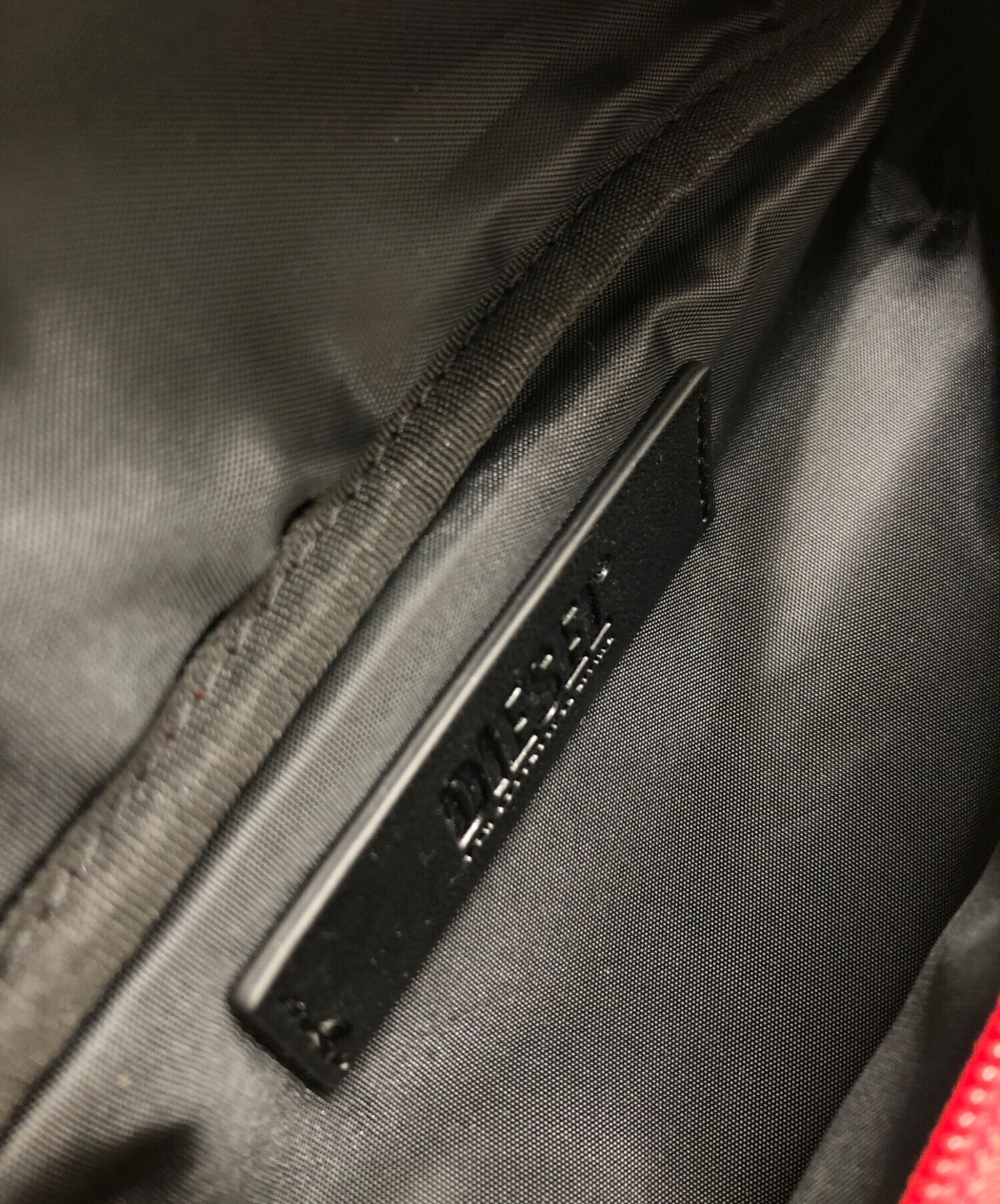 中古・古着通販】DIESEL (ディーゼル) ウエストバッグ レッド 未使用品 
