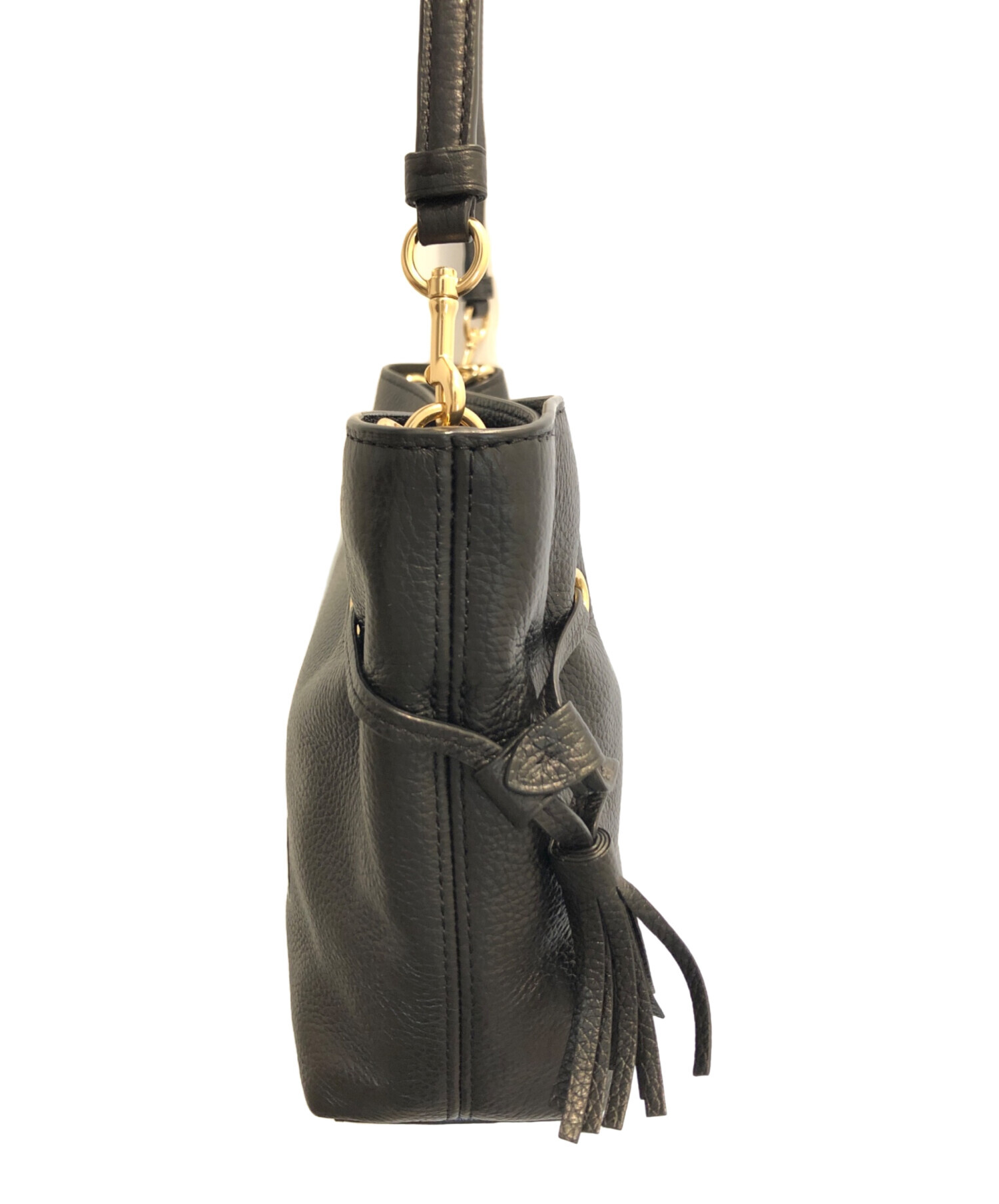 未使用級● コーチ アンディ 2way ショルダーバッグ ブラック レザー COACH（コーチ） 国内発送 バッグ レディース ショルダーバッグ レザー