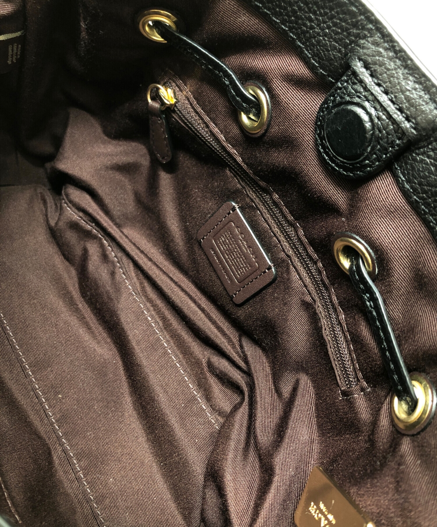 中古・古着通販】COACH (コーチ) アンディショルダーバッグ ブラック