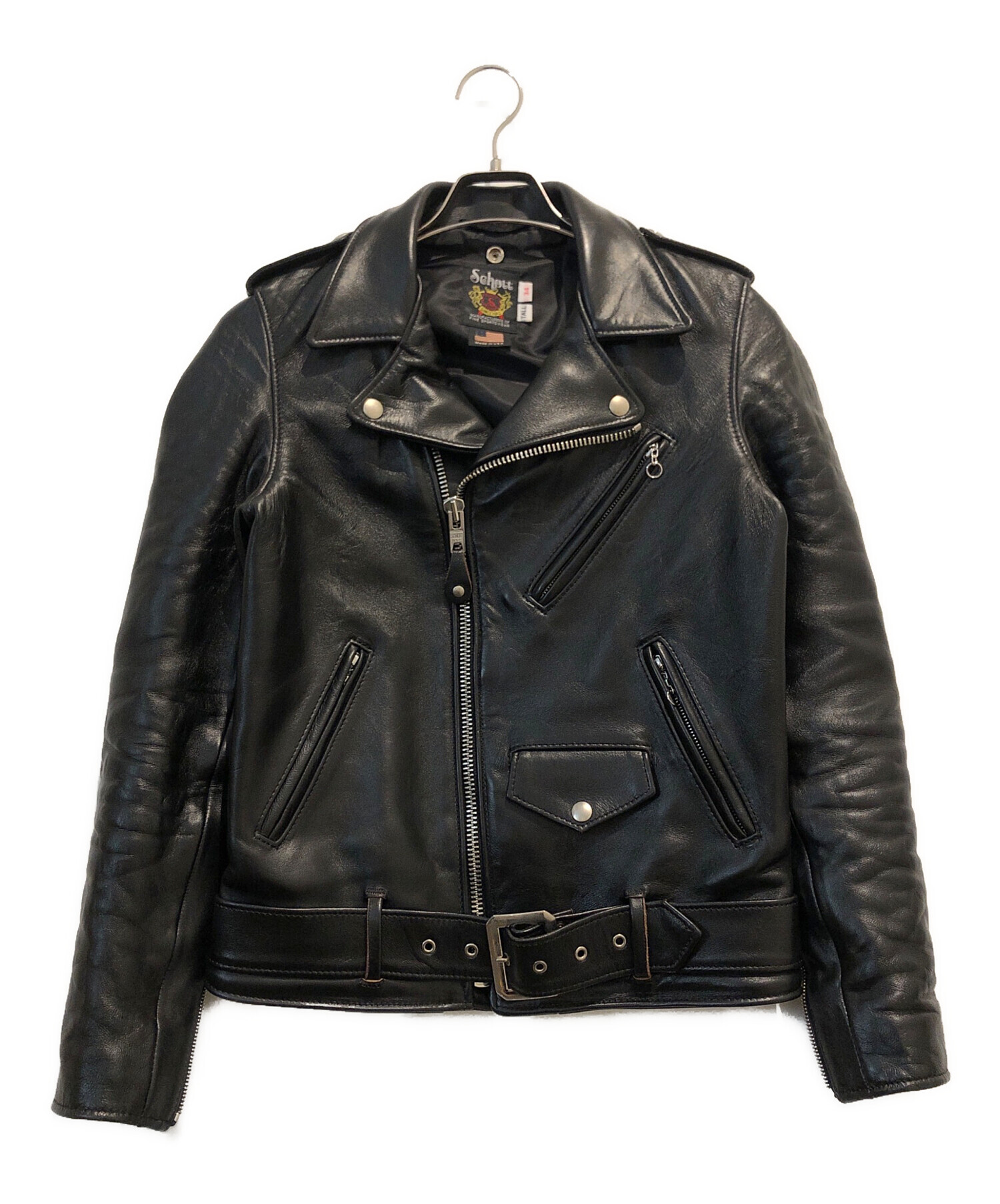 中古・古着通販】Schott (ショット) 217US SHEEP ONESTAR ブラック