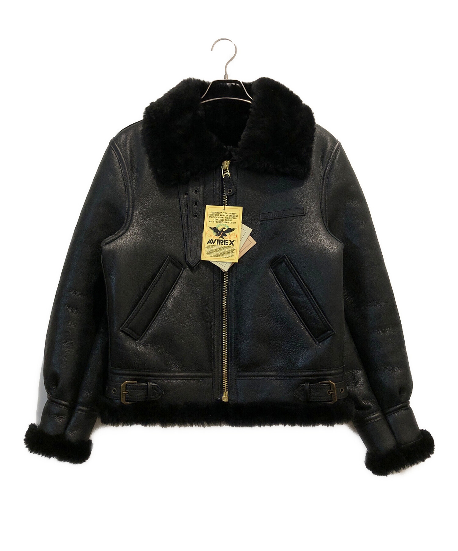 AVIREX / フライトジャケット/34/羊革/BRW/B-3 中古・古着通販】AVIREX (アヴィレックス) B-3フライトジャケット