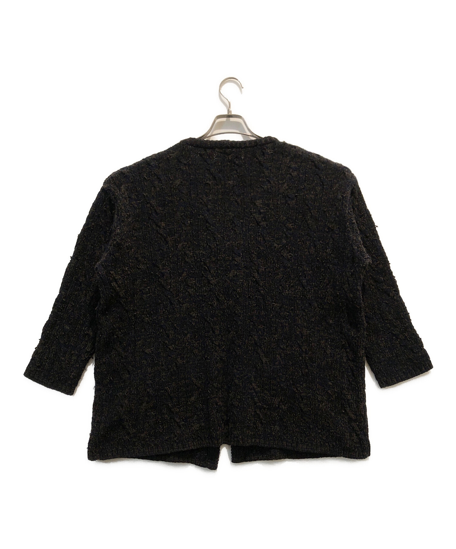 中古・古着通販】FENDI (フェンディ) カーディガン ネイビー サイズ:40 