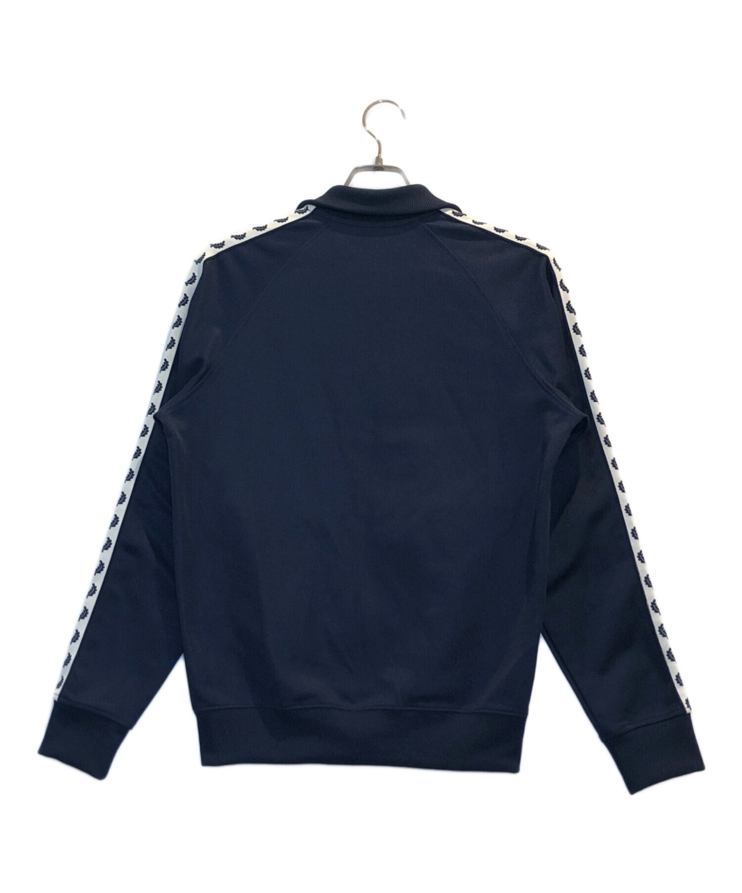 FRED PERRY ネイビー トラックジャケット　S 最終値下げ　早いもの勝ち 中古・古着通販】FRED PERRY (フレッドペリー) ロゴトラックジャケット