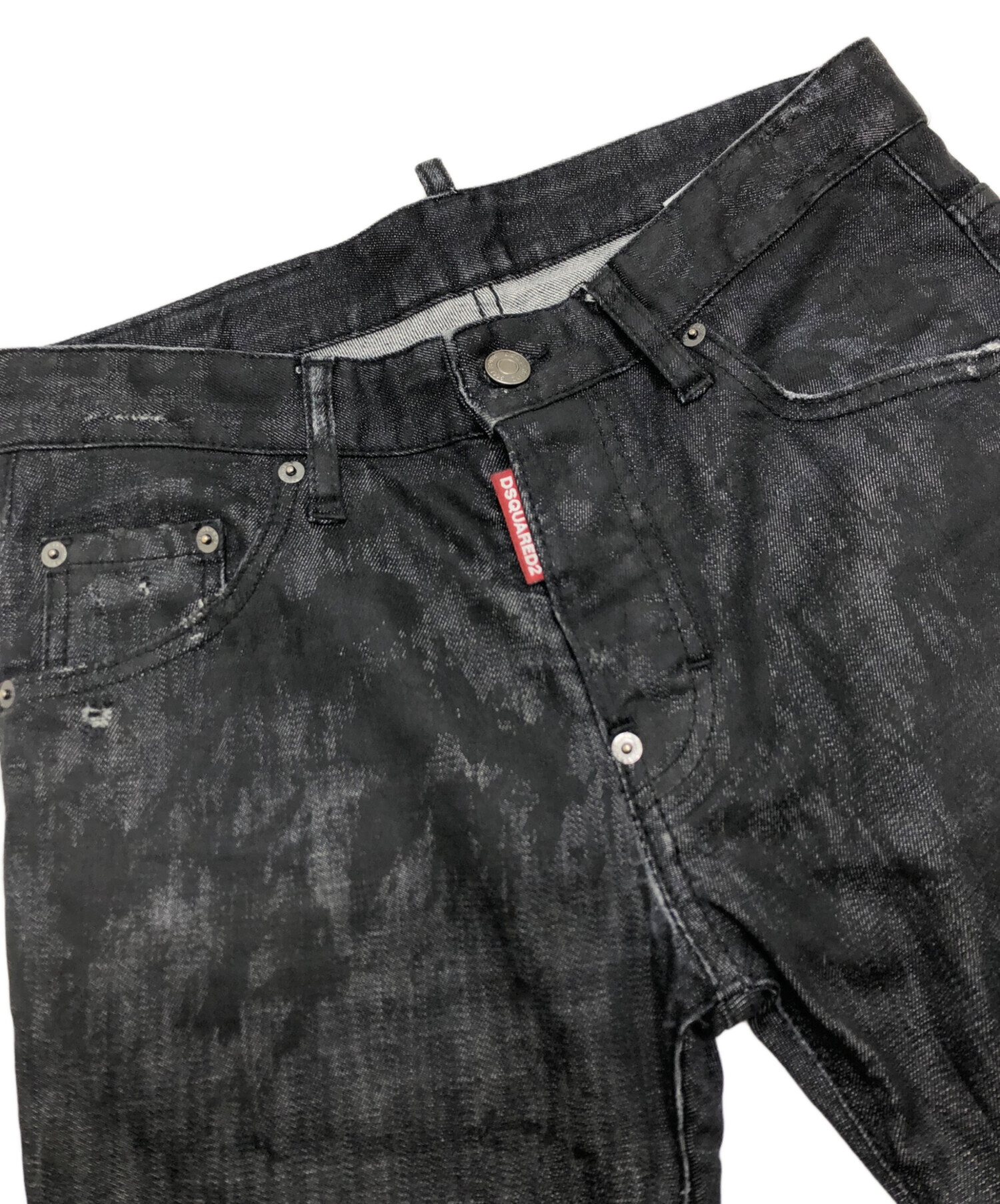 中古・古着通販】DSQUARED2 (ディースクエアード) コーティングデニム