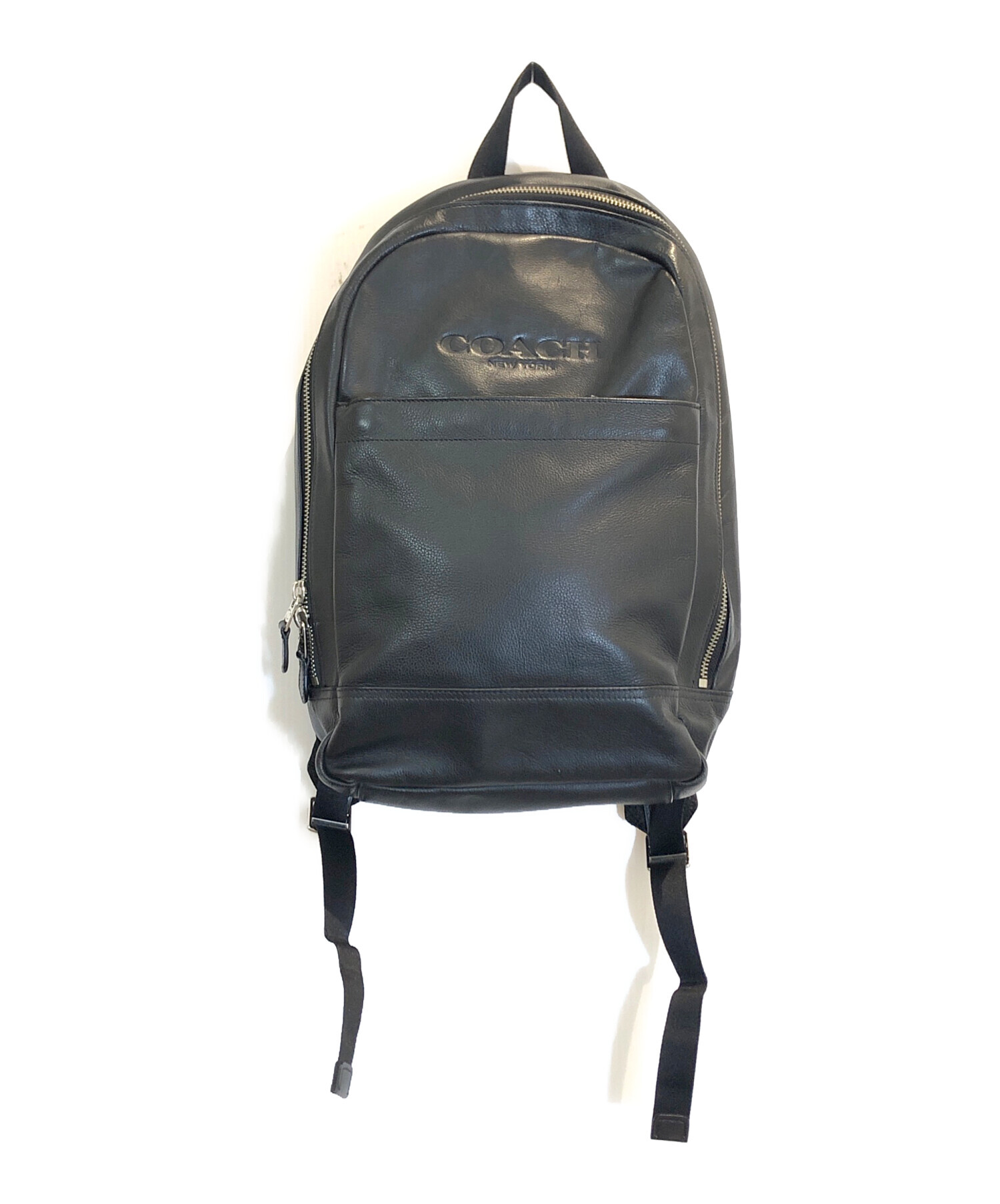 COACH レザー リュック 中古・古着通販】COACH (コーチ) レザーリュック｜ブランド・古着通販