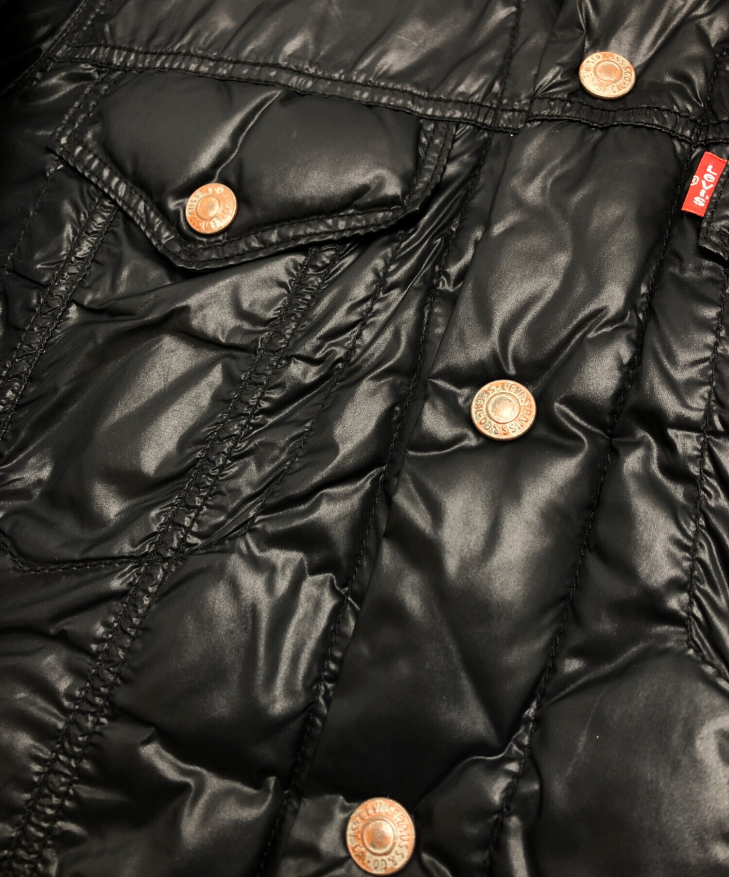 LEVI’S RED TABリーバイス ダウン フェザーベストジャケットL 中古・古着通販】LEVI'S REDTAB (リーバイスレッドタブ) ダウン