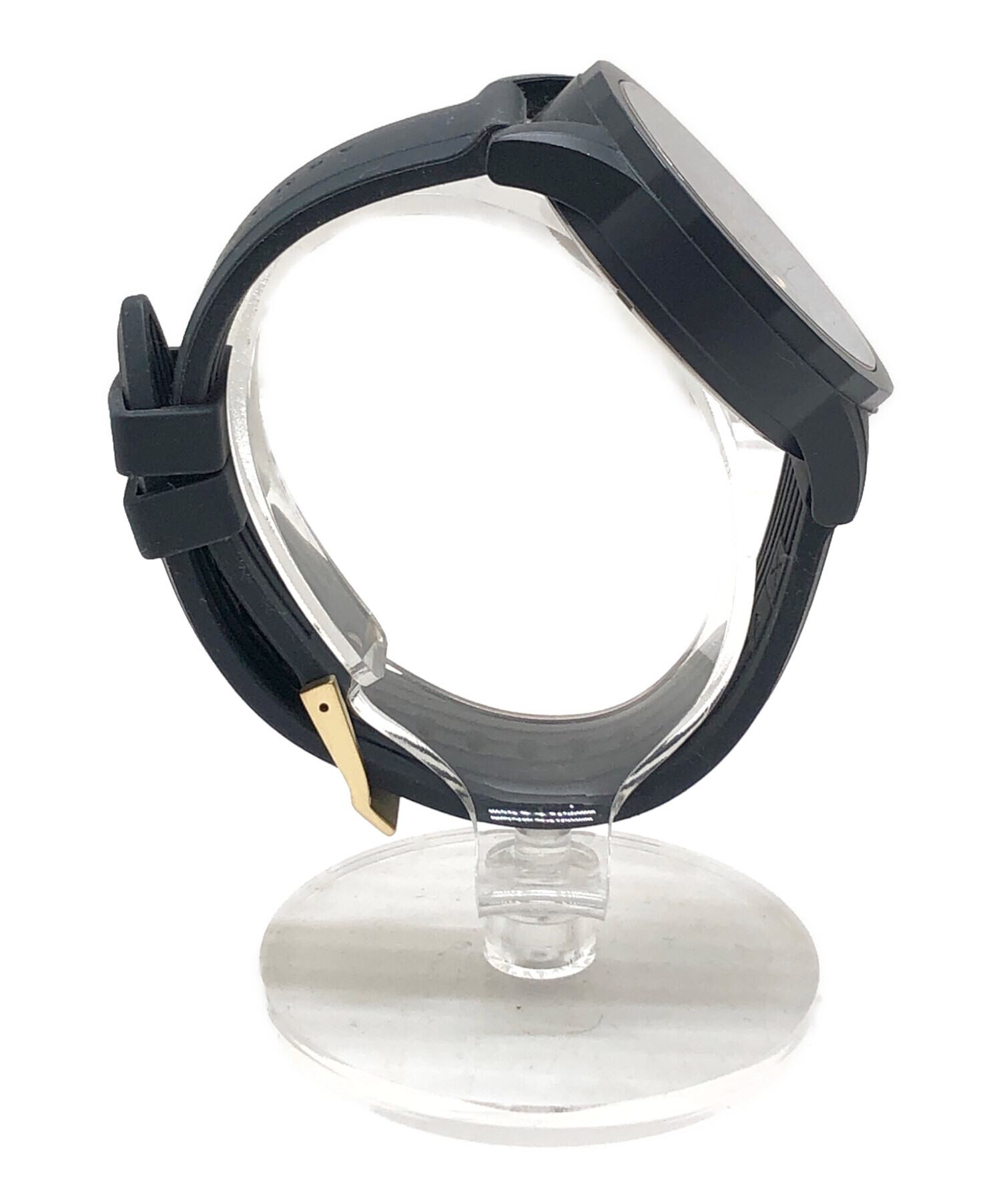 ♥️動作品 Armani Exchange アナログ腕時計 ブラック EA レア 中古・古着通販】ARMANI EXCHANGE (アルマーニ エクスチェンジ) 腕時計