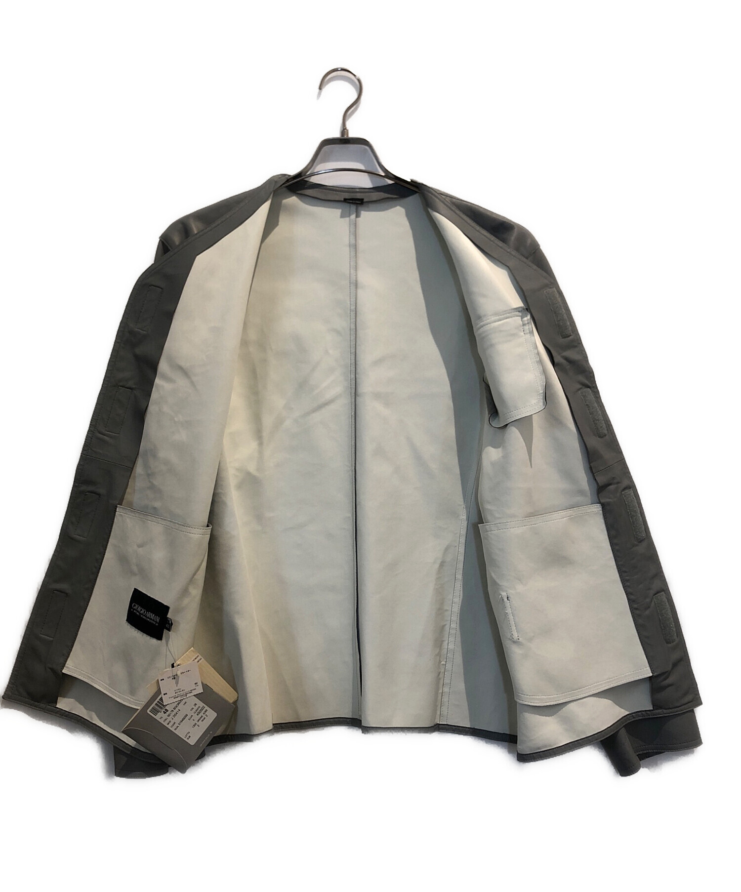 中古・古着通販】GIORGIO ARMANI (ジョルジョアルマーニ) ラムレザー