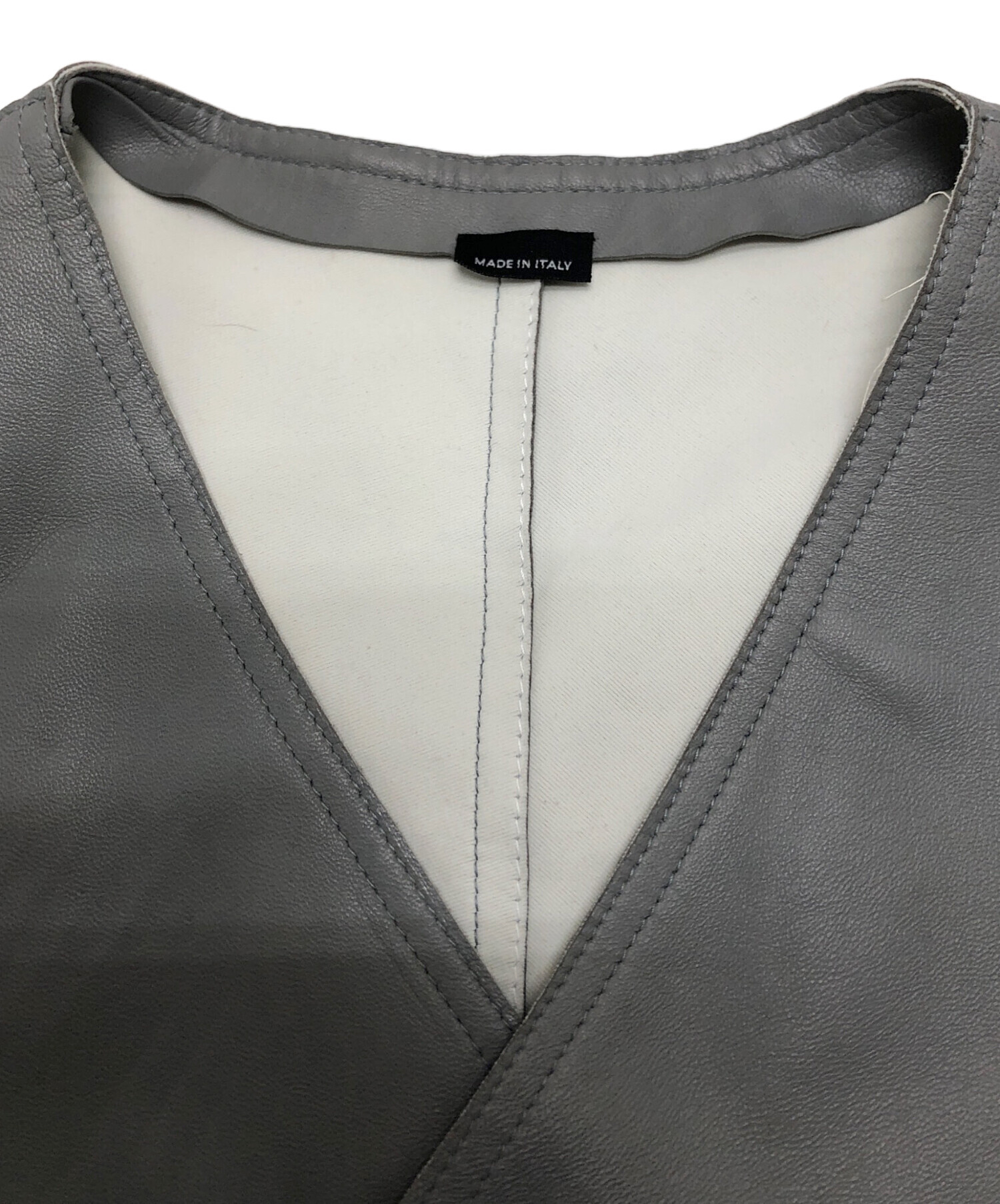 中古・古着通販】GIORGIO ARMANI (ジョルジョアルマーニ) ラムレザー