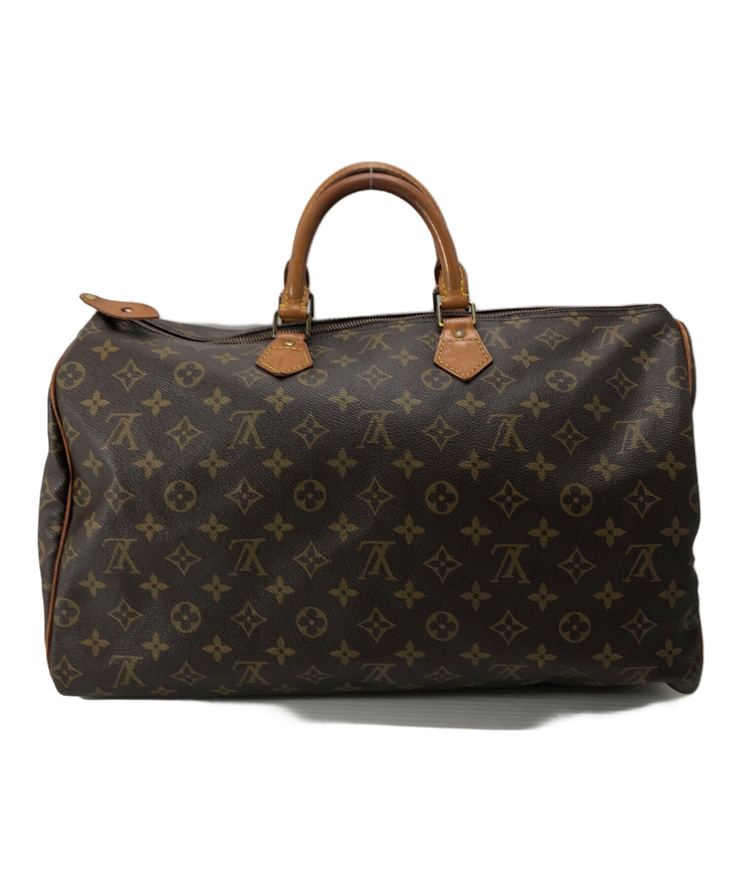【正規品】ルイヴィトン モノグラム スピーディ40 ハンドバッグ ブラウン 茶色 中古・古着通販】LOUIS VUITTON (ルイ ヴィトン) モノグラム