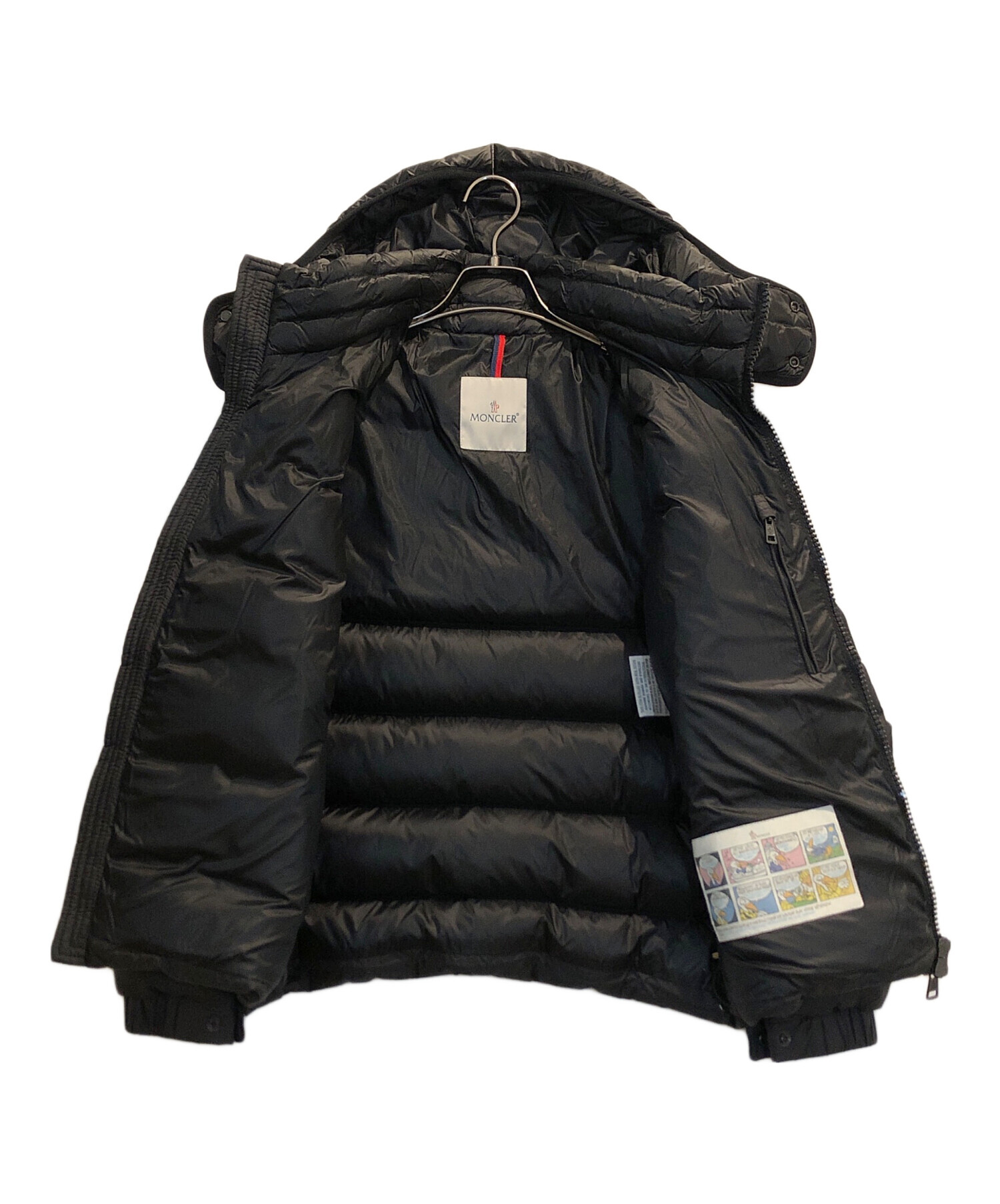 中古・古着通販】MONCLER (モンクレール) ダウンジャケット ブラック