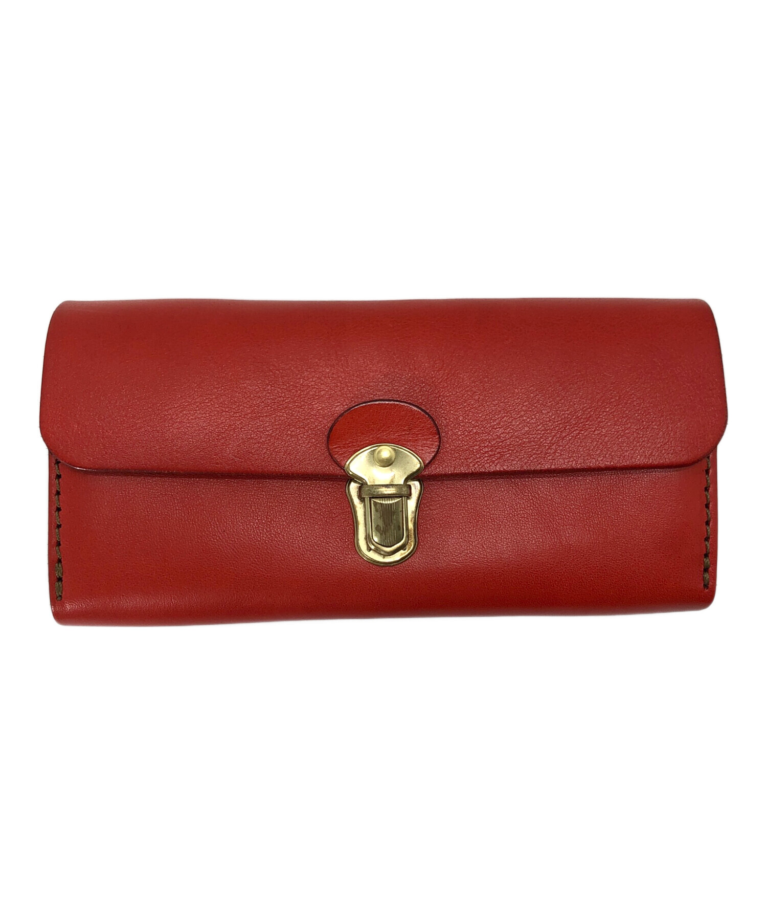 中古・古着通販】Herz (ヘルツ) アコーディオンウォレット レッド