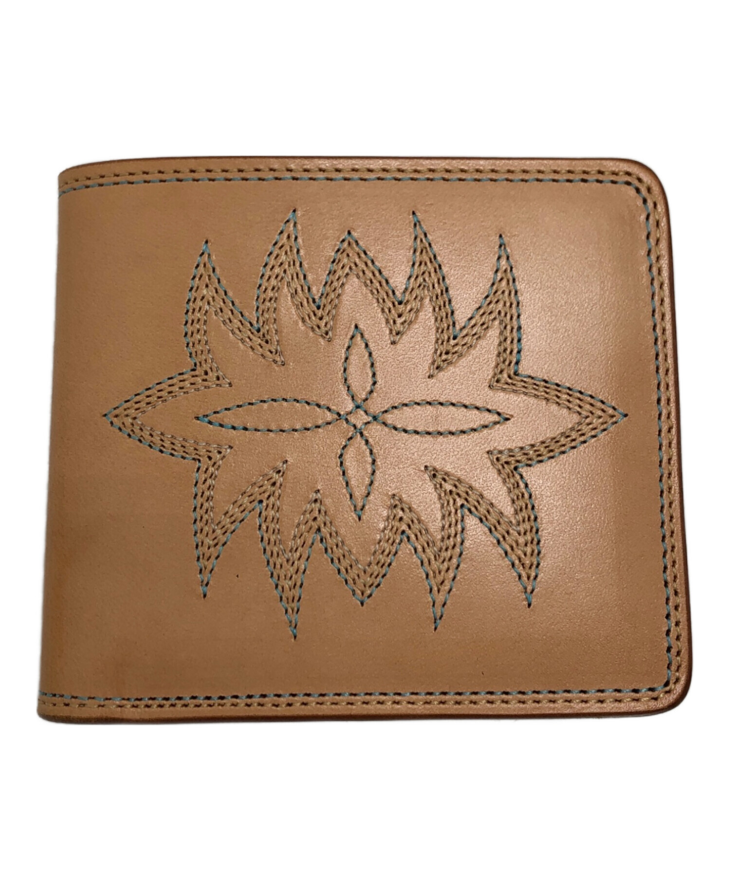中古・古着通販】KC's LEATHER CRAFT (ケーシーズ) 2つ折り財布