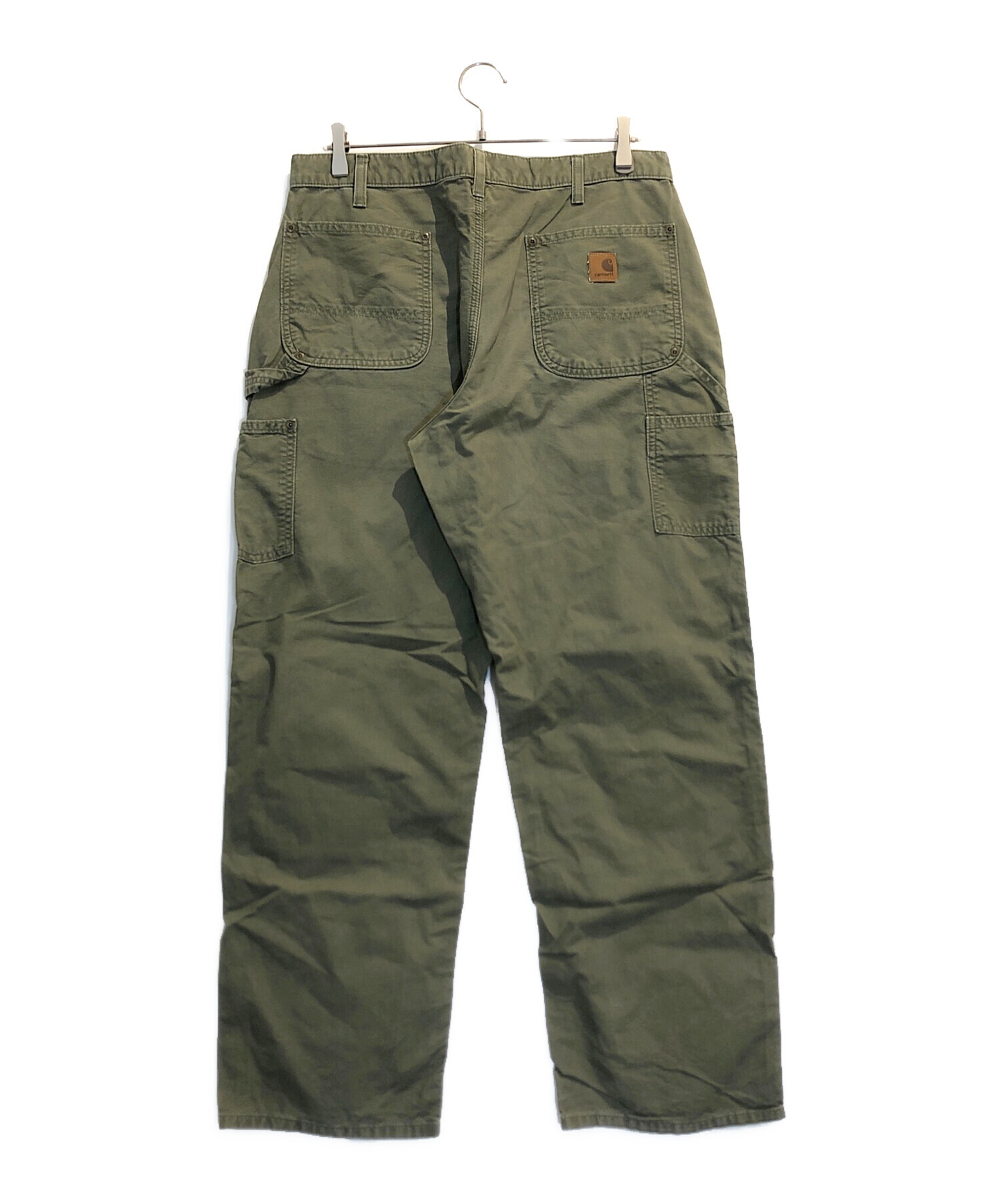 中古・古着通販】CarHartt (カーハート) ダブルニーパンツ グリーン