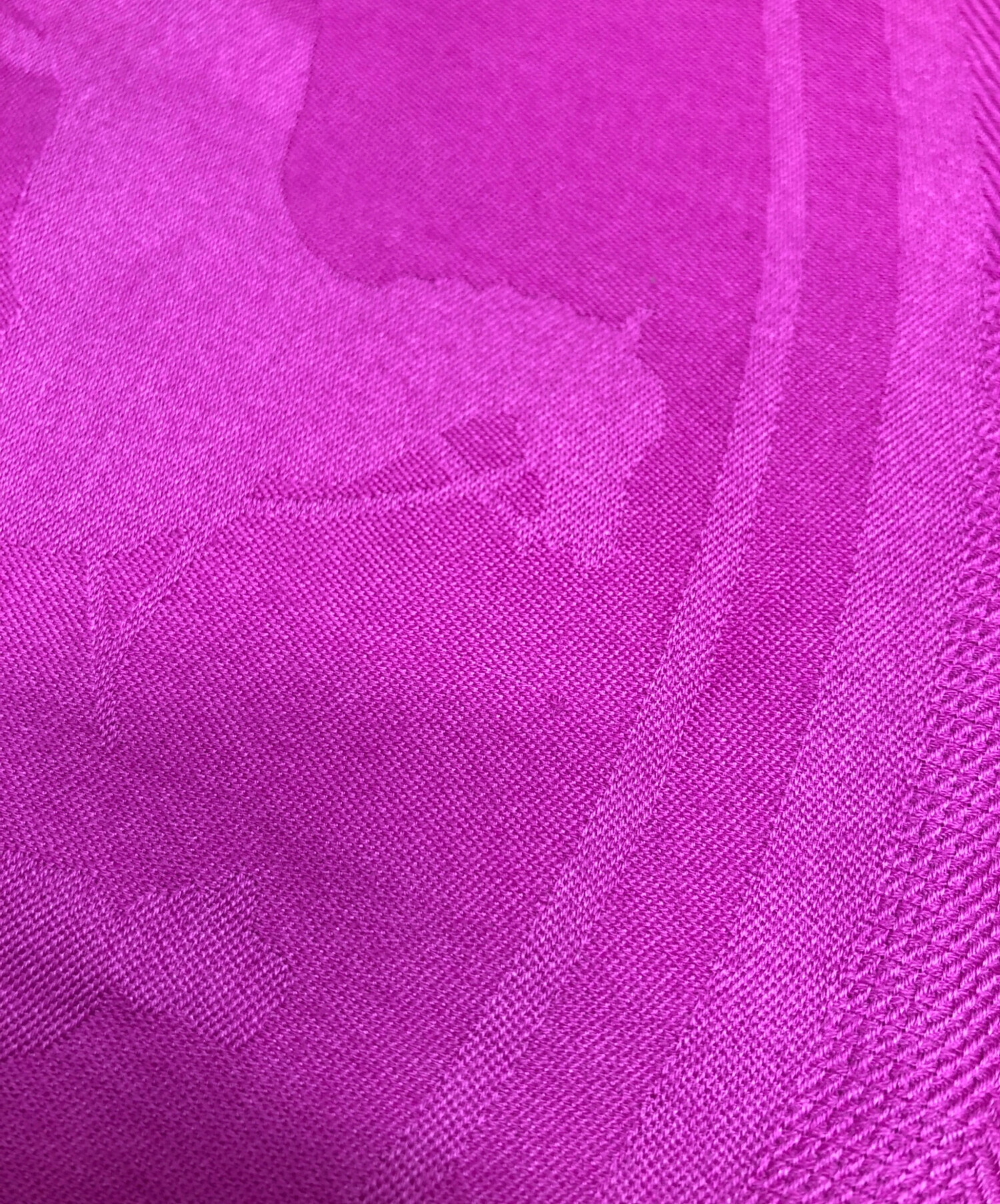 中古・古着通販】HERMES (エルメス) カシミヤシルクストール ピンク